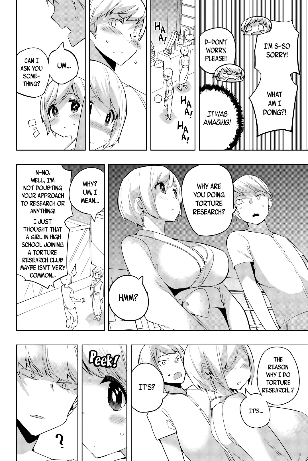 Houkago no Goumon Shoujo Chapter 46 page 6 - Chapter 46: The Second Smooch ♥