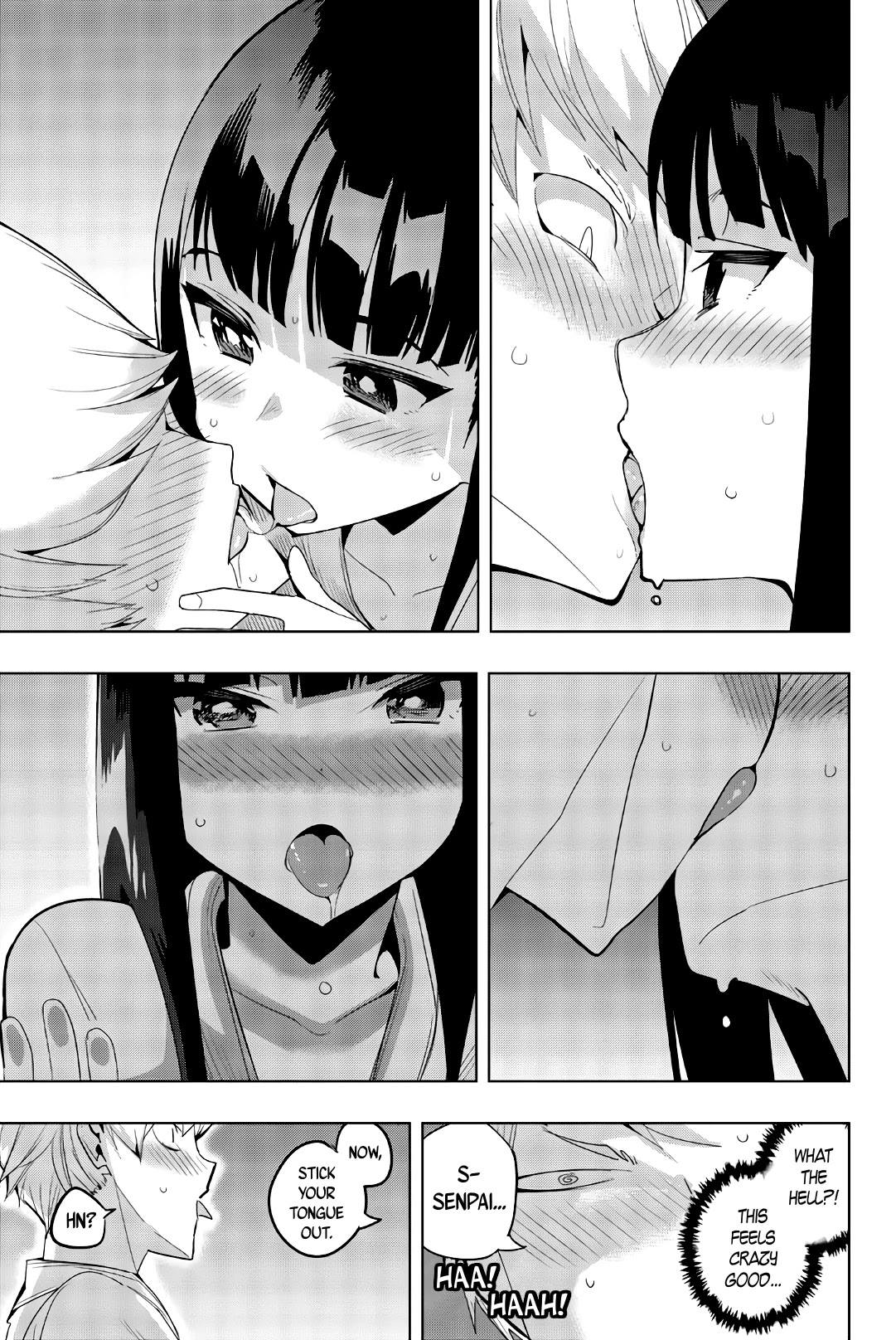 Houkago no Goumon Shoujo Chapter 48 page 7 - Chapter 48: The French Kiss of my Dreams?!