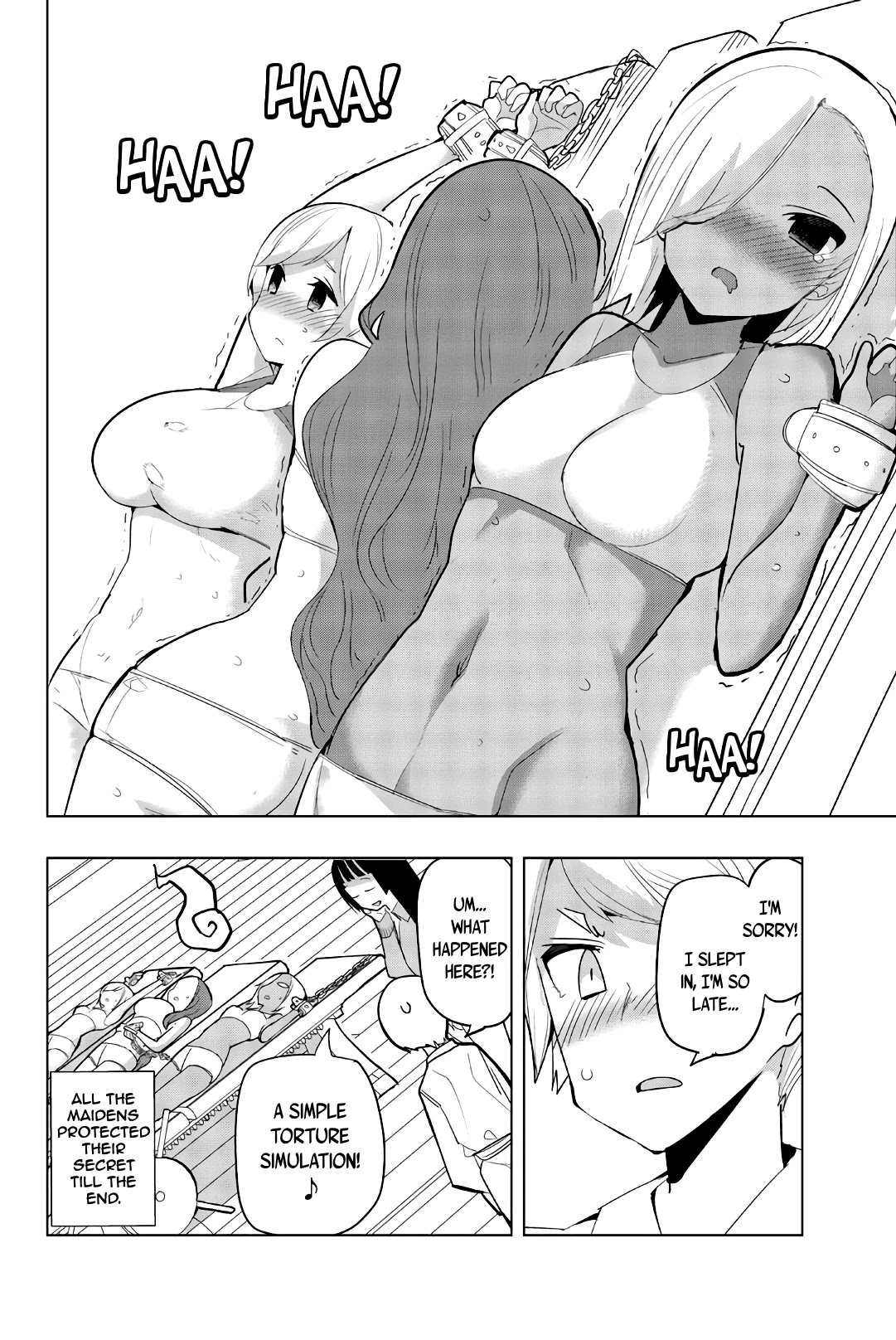 Houkago no Goumon Shoujo Chapter 49 page 10 - Chapter 49: Torture Beds and a Maiden's Heart ♥