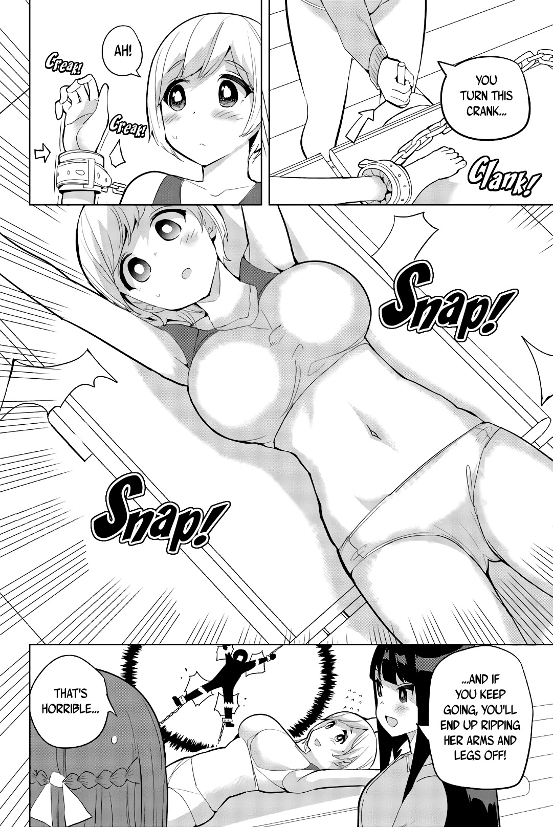 Houkago no Goumon Shoujo Chapter 49 page 4 - Chapter 49: Torture Beds and a Maiden's Heart ♥
