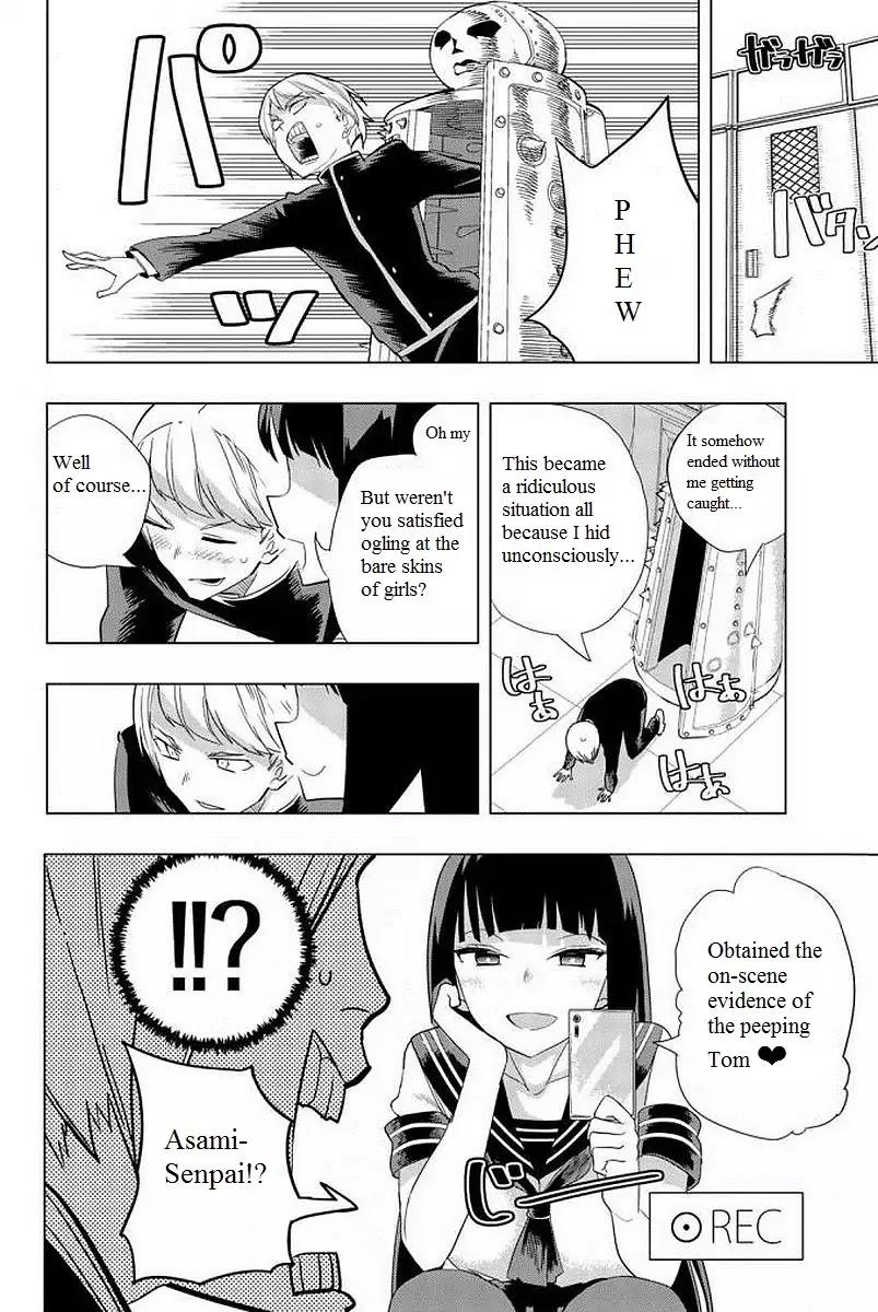 Houkago no Goumon Shoujo Chapter 5 page 10 - Chapter 5: The price for peeping!?