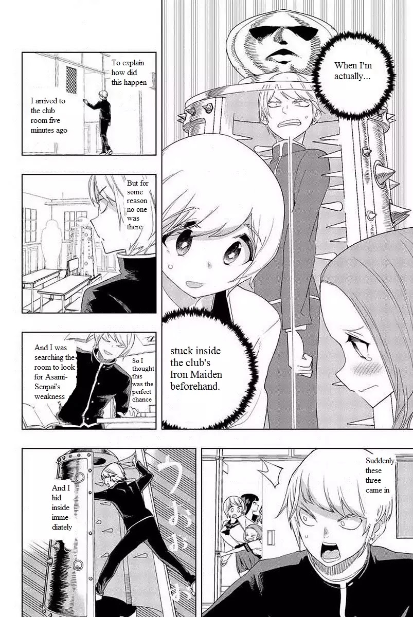 Houkago no Goumon Shoujo Chapter 5 page 2 - Chapter 5: The price for peeping!?