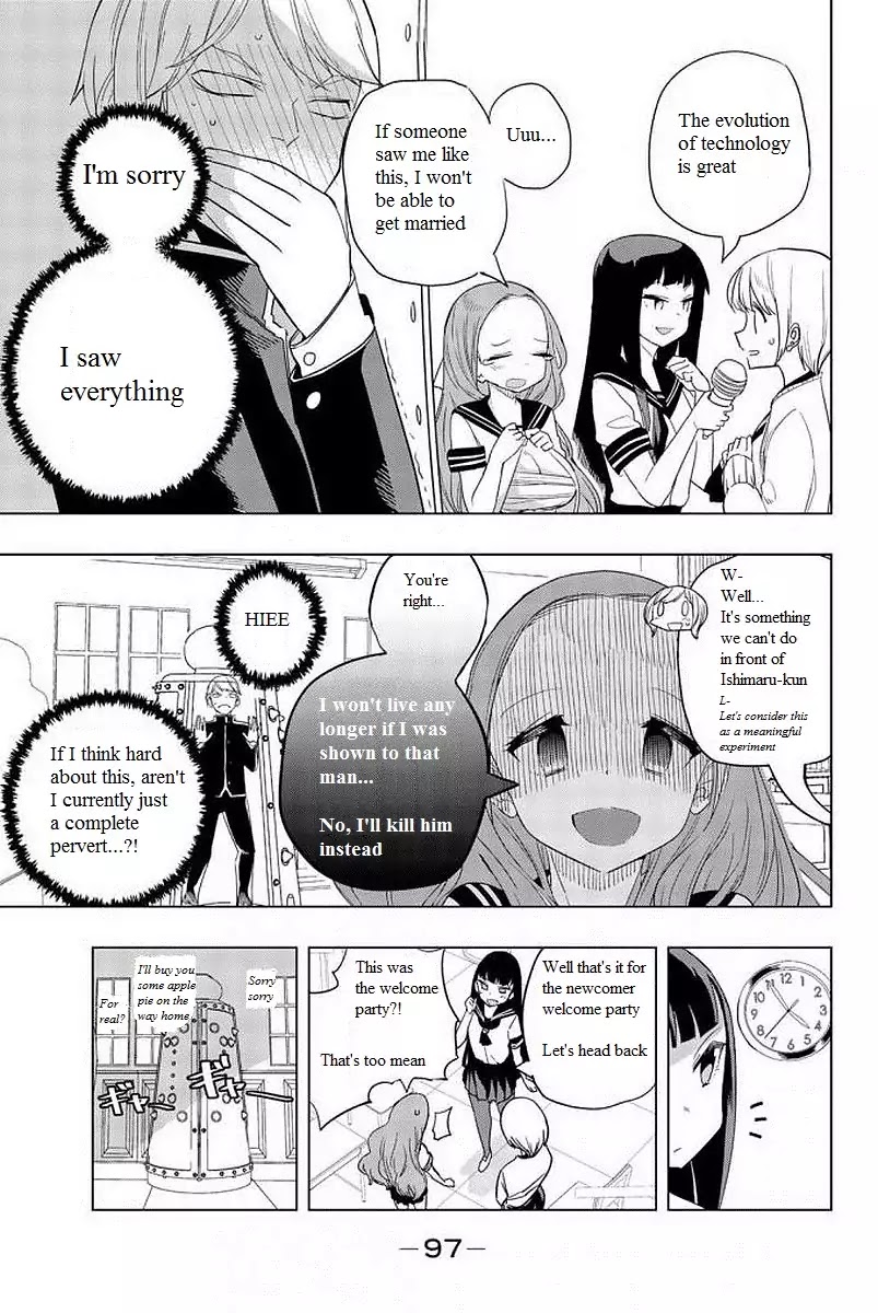 Houkago no Goumon Shoujo Chapter 5 page 9 - Chapter 5: The price for peeping!?