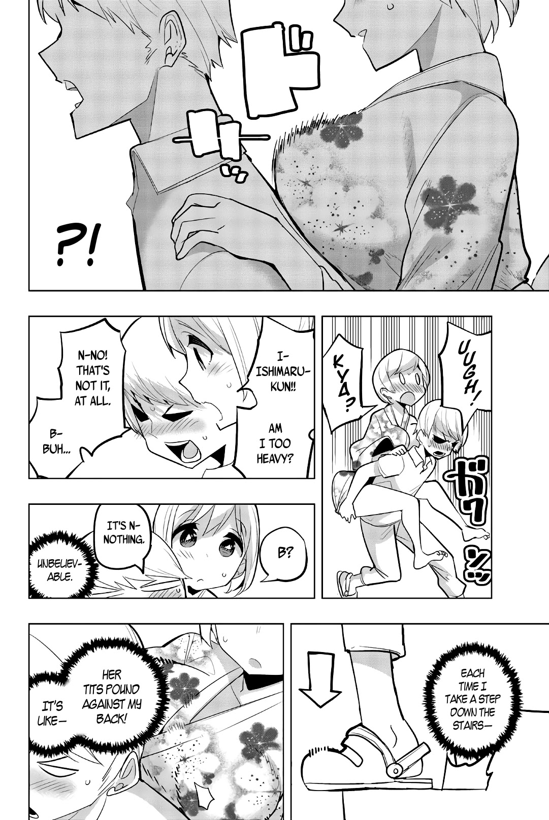 Houkago no Goumon Shoujo Chapter 52 page 10 - Chapter 52: Fireworks and Boob Drums