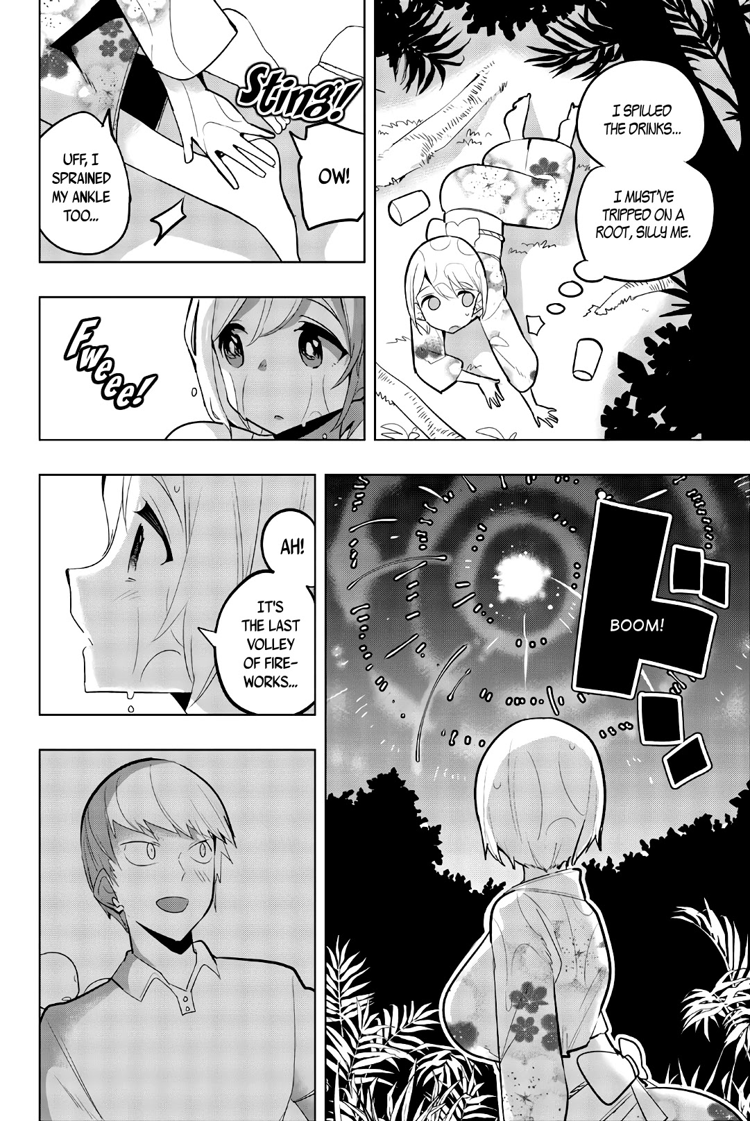 Houkago no Goumon Shoujo Chapter 52 page 6 - Chapter 52: Fireworks and Boob Drums
