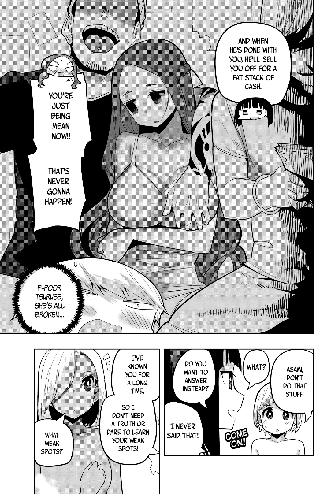 Houkago no Goumon Shoujo Chapter 53 page 10 - Chapter 53: Naked Heart and Naked Body?!