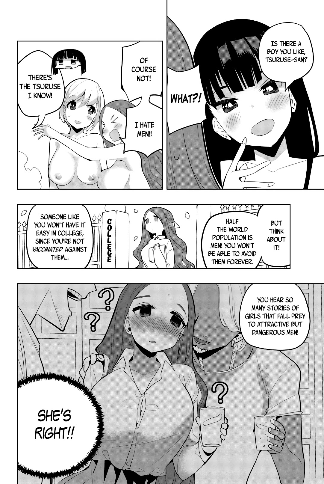 Houkago no Goumon Shoujo Chapter 53 page 9 - Chapter 53: Naked Heart and Naked Body?!