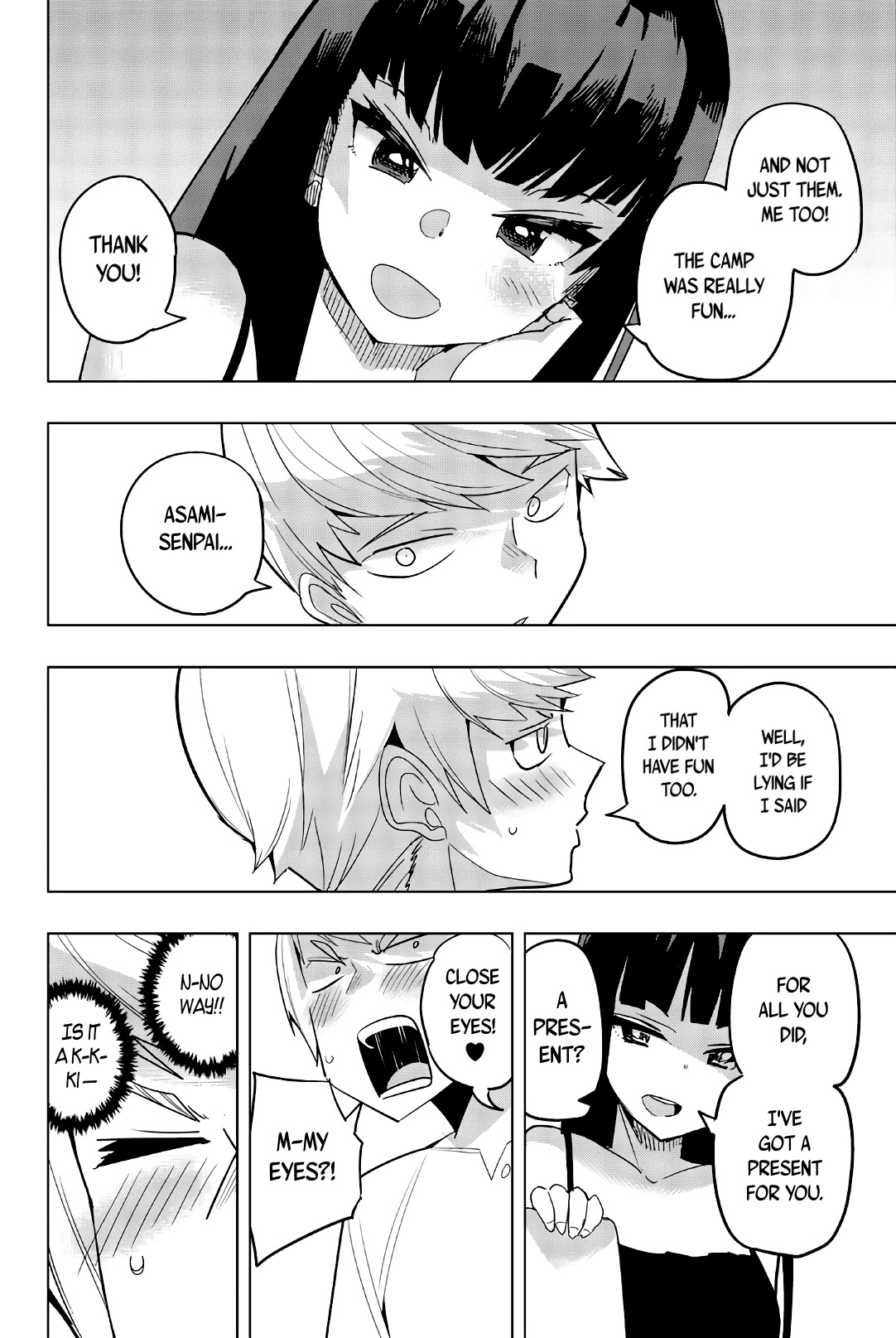 Houkago no Goumon Shoujo Chapter 55 page 10 - Chapter 55: Ups and Downs of Being Born Male