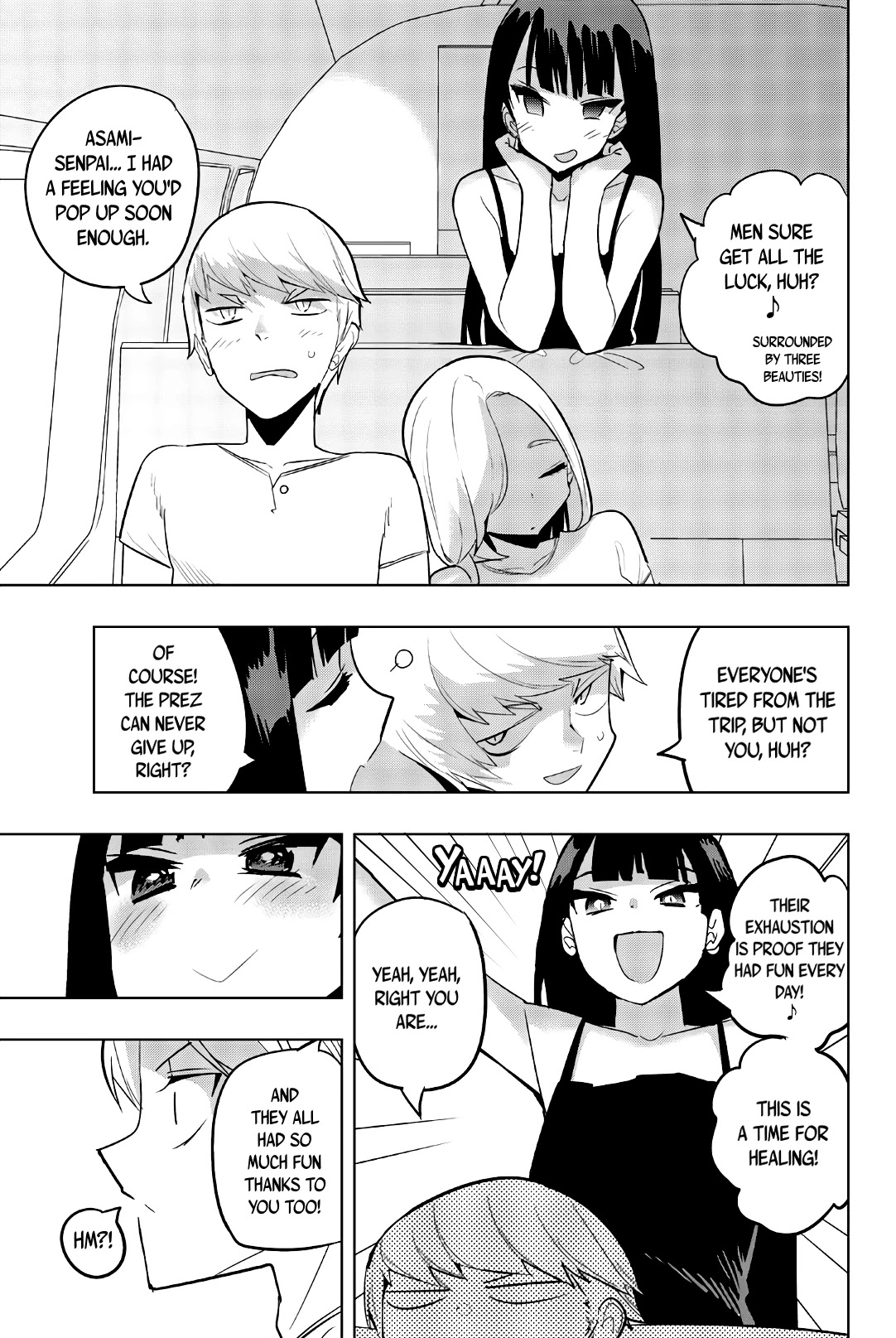 Houkago no Goumon Shoujo Chapter 55 page 9 - Chapter 55: Ups and Downs of Being Born Male