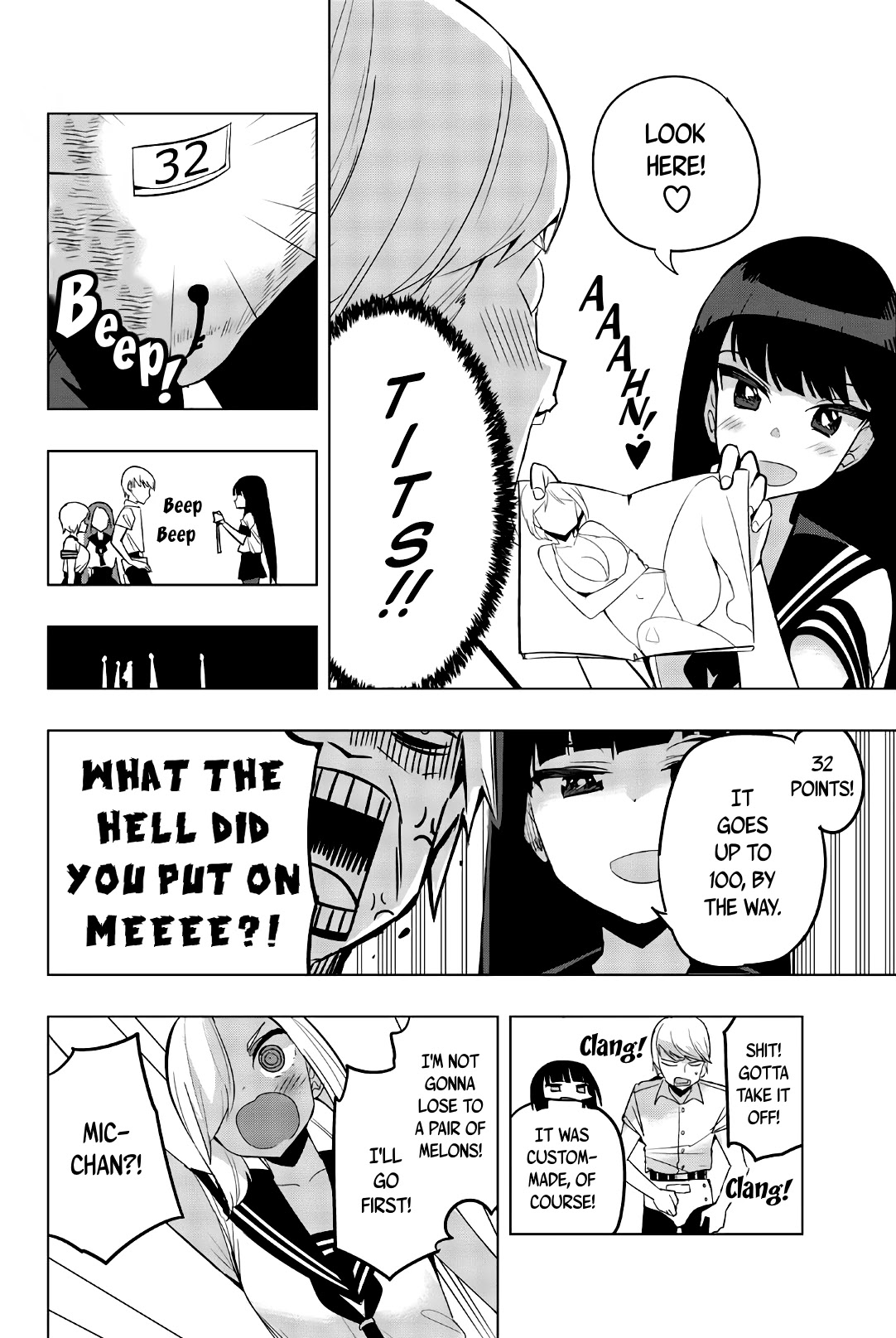 Houkago no Goumon Shoujo Chapter 59 page 4 - Chapter 59: Happy & Embarrassing "Chastity Belt" ♪