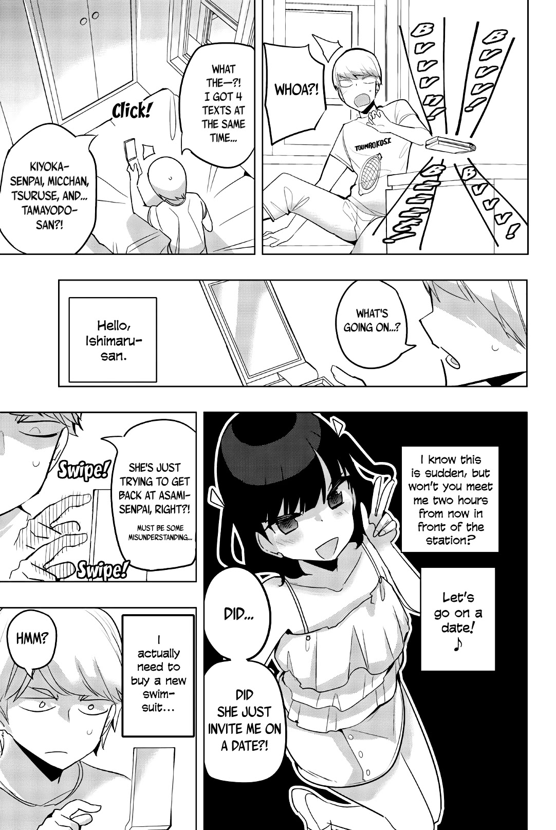 Houkago no Goumon Shoujo Chapter 61 page 3 - Chapter 61: The Way of Temptation ♪