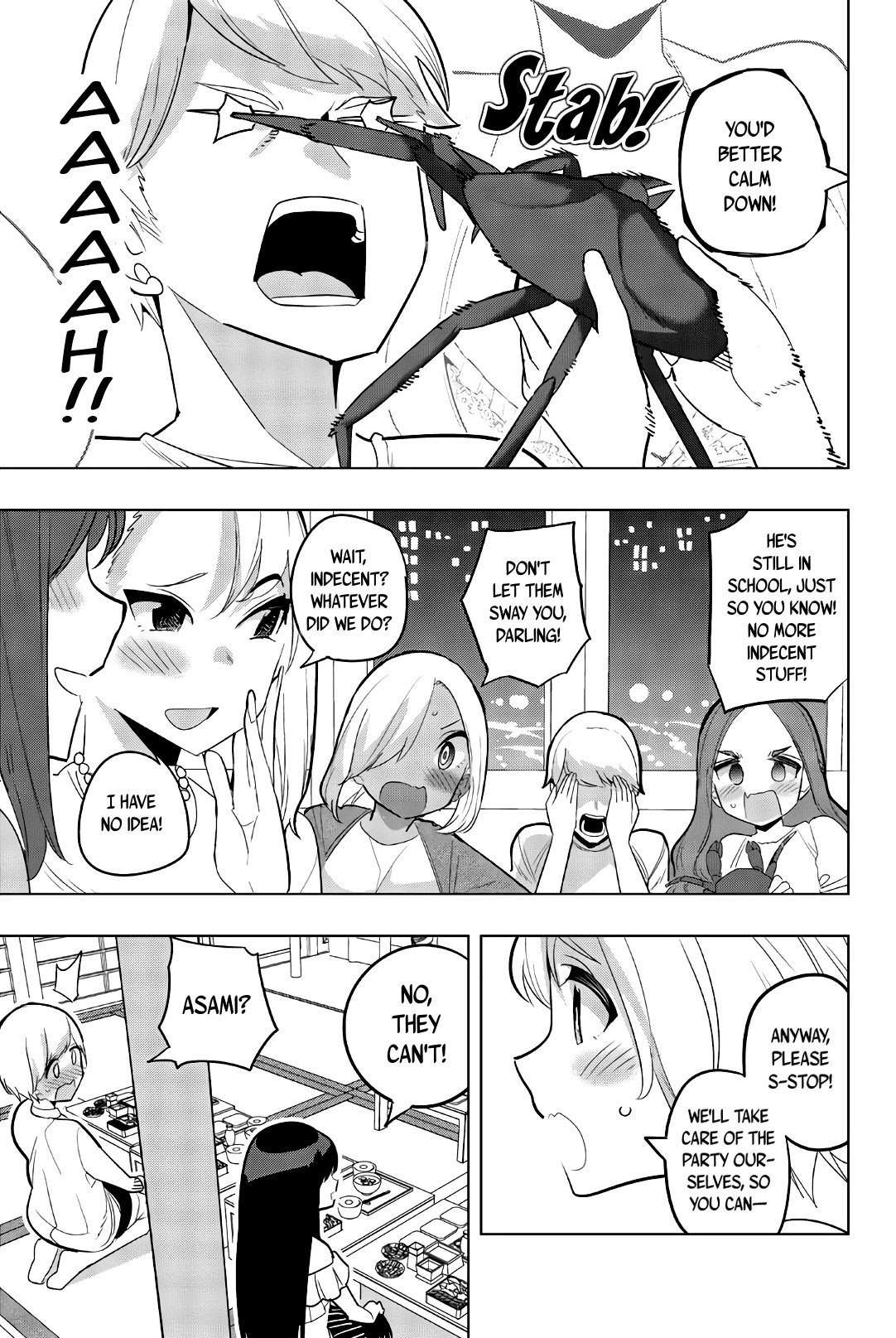 Houkago no Goumon Shoujo Chapter 68 page 7 - Chapter 68: Boobs de Hospitalité ♥