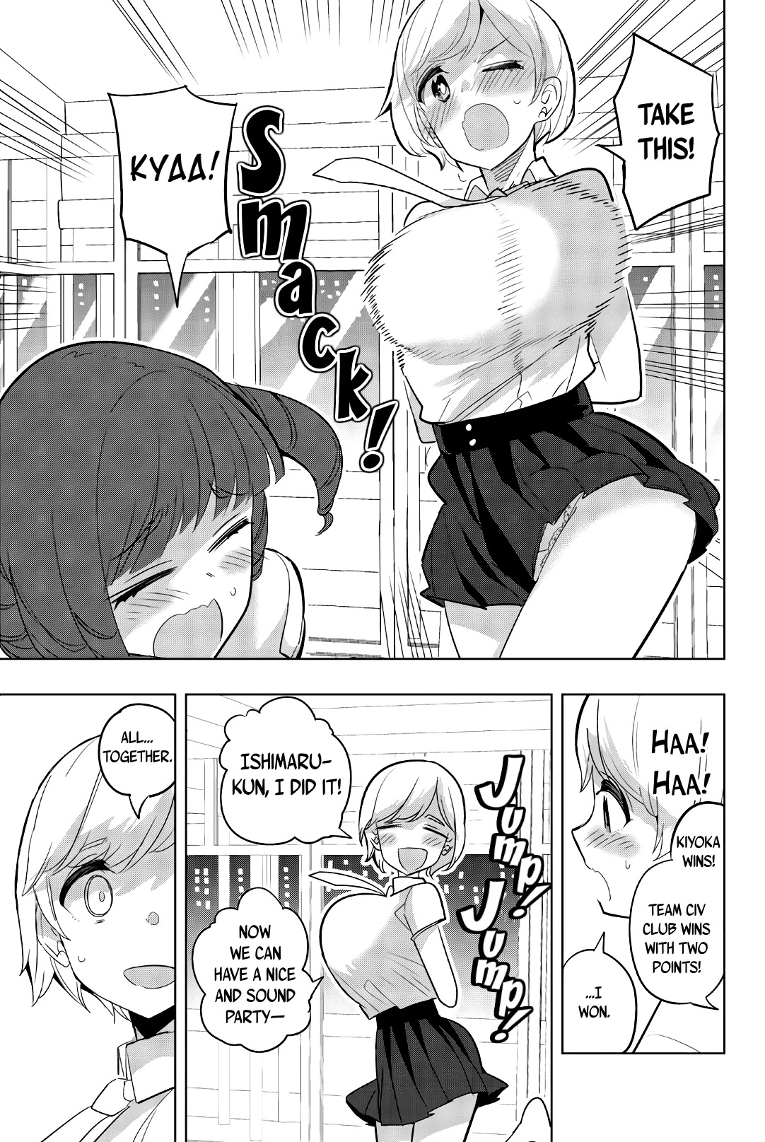 Houkago no Goumon Shoujo Chapter 69 page 9 - Chapter 69: Boob Heaven or Torture Hell?!