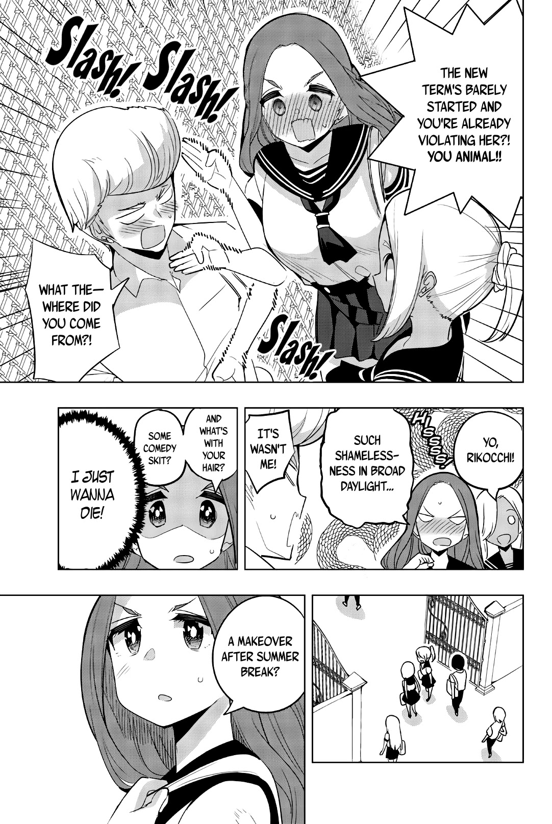 Houkago no Goumon Shoujo Chapter 70 page 5 - Chapter 70: Makeover! And a New Start!?