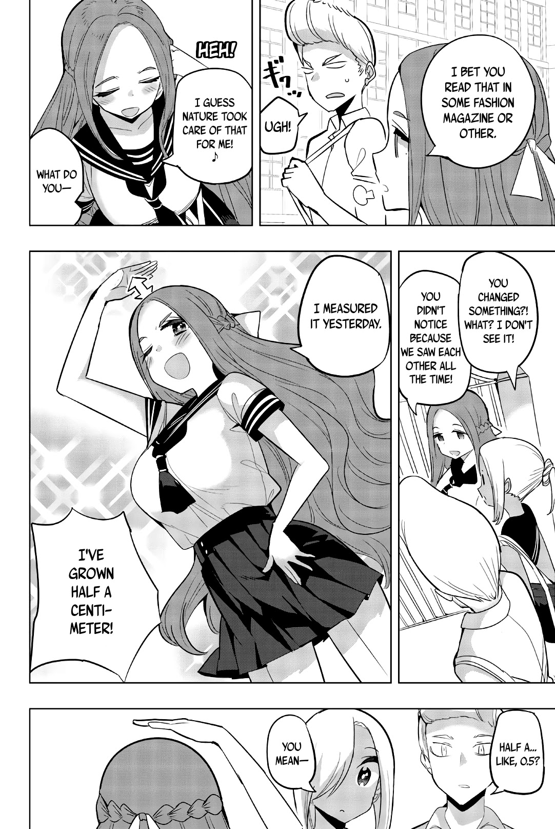 Houkago no Goumon Shoujo Chapter 70 page 6 - Chapter 70: Makeover! And a New Start!?