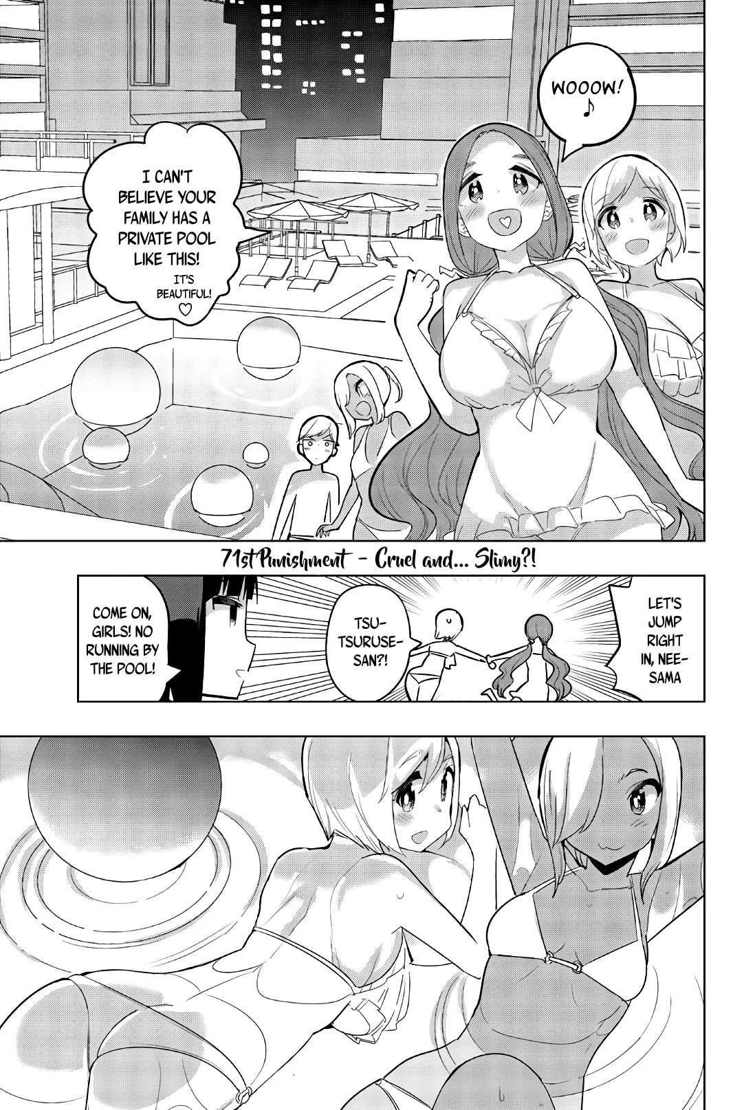 Houkago no Goumon Shoujo Chapter 71 page 1 - Chapter 71: Cruel and... Slimy?!