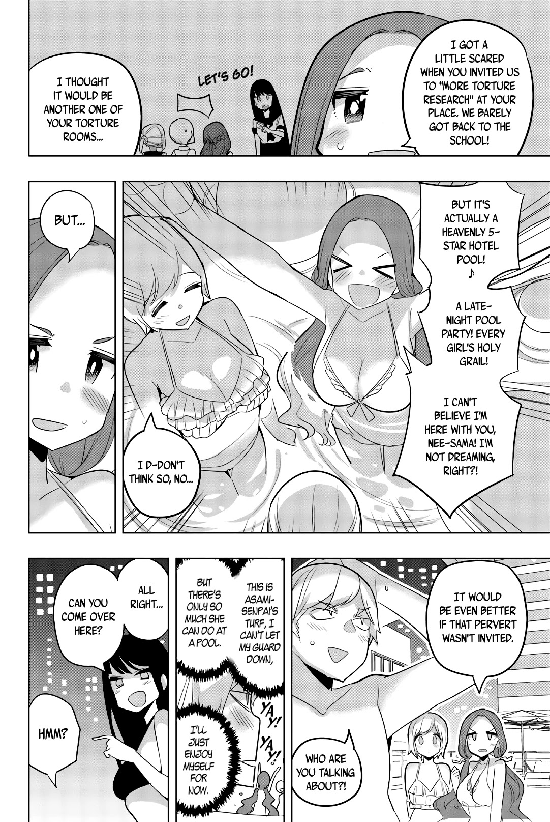 Houkago no Goumon Shoujo Chapter 71 page 2 - Chapter 71: Cruel and... Slimy?!