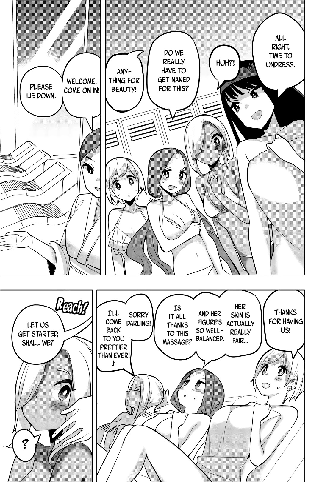 Houkago no Goumon Shoujo Chapter 72 page 3 - Chapter 72: Secret Massage ♥