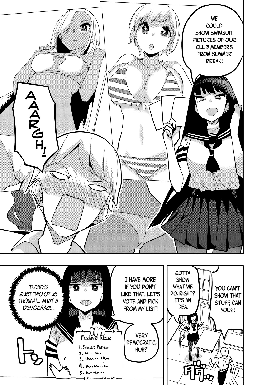 Houkago no Goumon Shoujo Chapter 74 page 3 - Chapter 74: Deciding for the Culture Festival ♪
