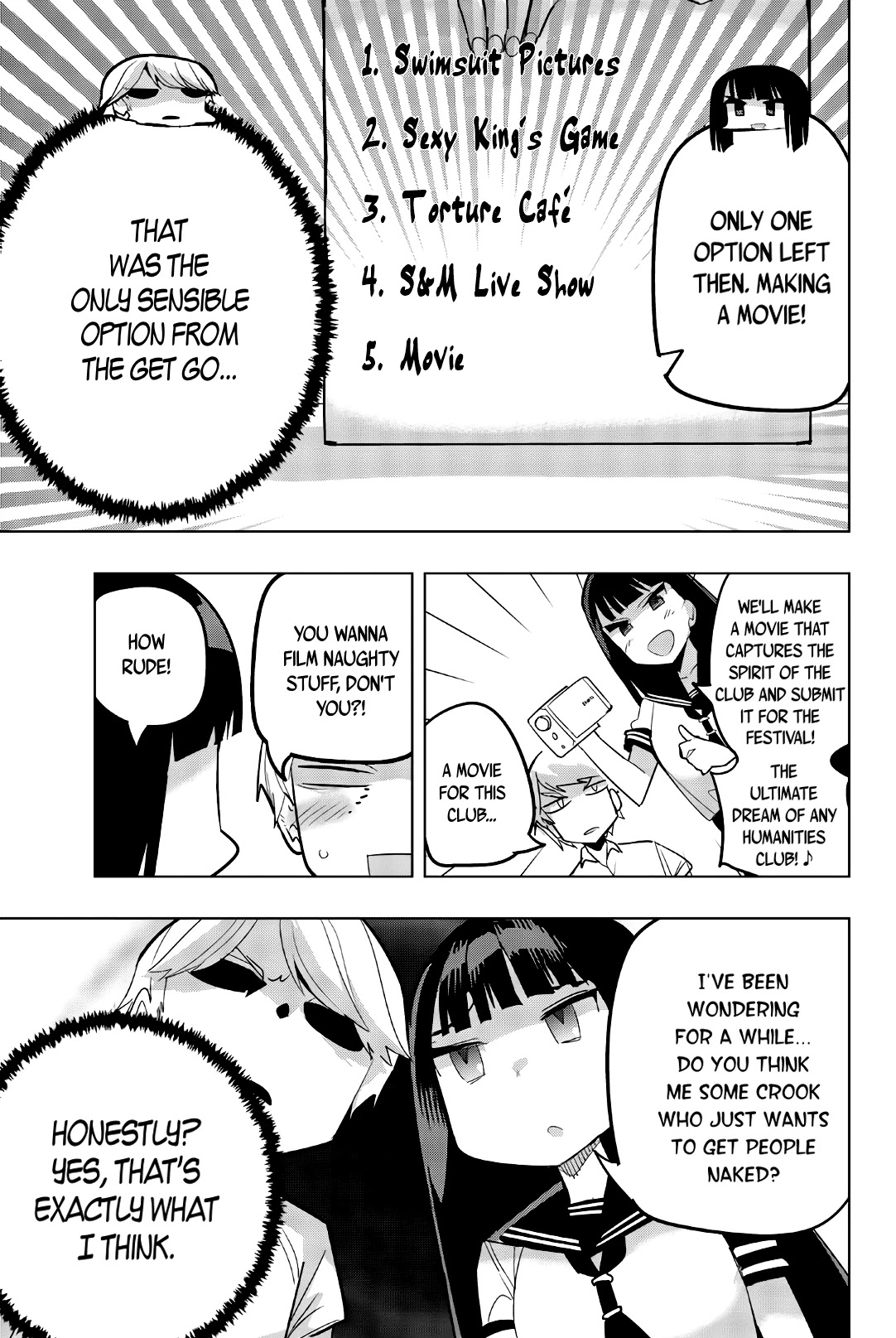 Houkago no Goumon Shoujo Chapter 74 page 7 - Chapter 74: Deciding for the Culture Festival ♪