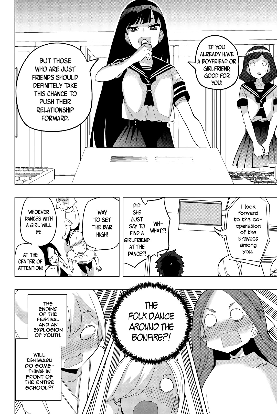 Houkago no Goumon Shoujo Chapter 76 page 10 - Chapter 76: Culture Festivals and Heart-throbs Aplenty!?