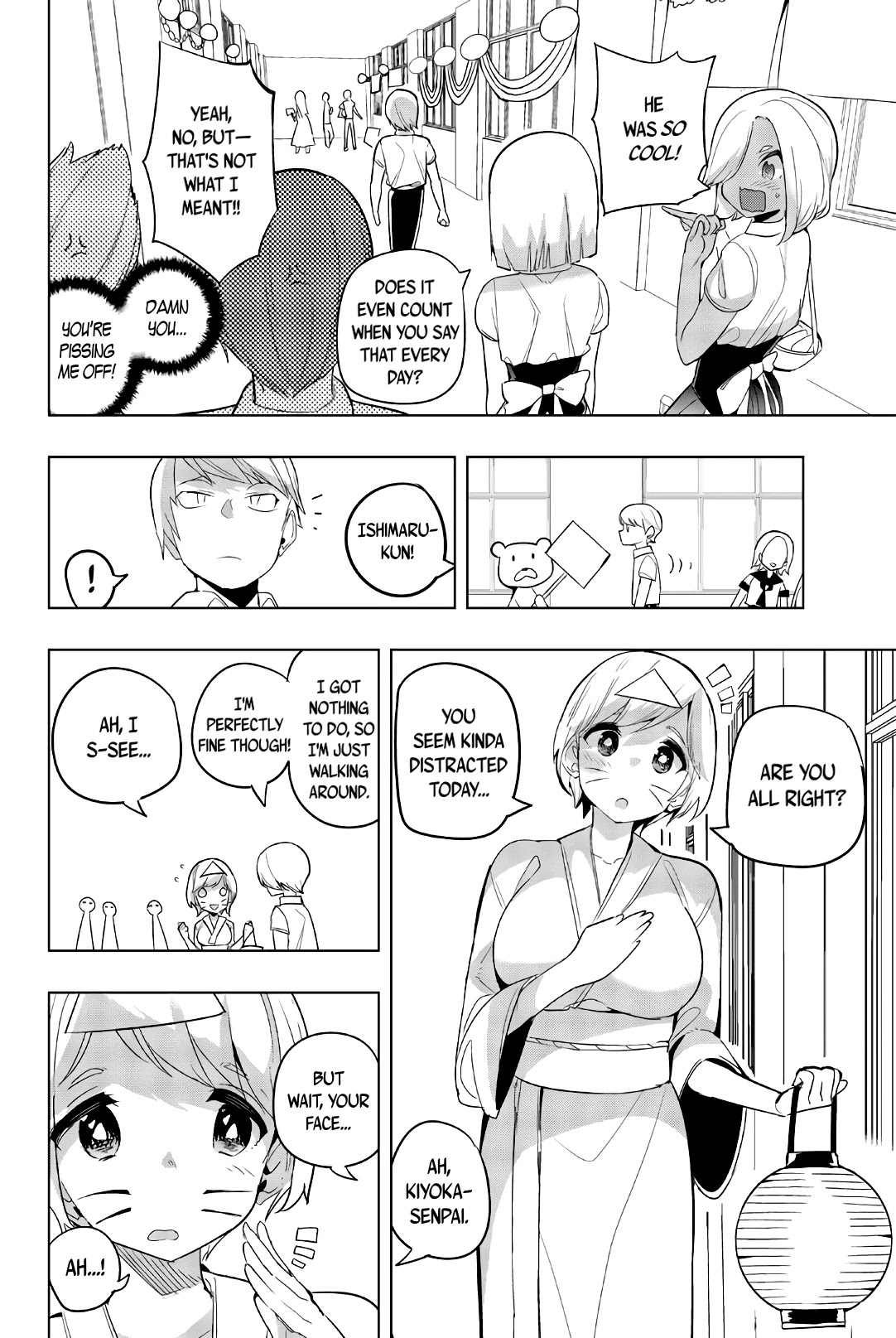 Houkago no Goumon Shoujo Chapter 76 page 4 - Chapter 76: Culture Festivals and Heart-throbs Aplenty!?