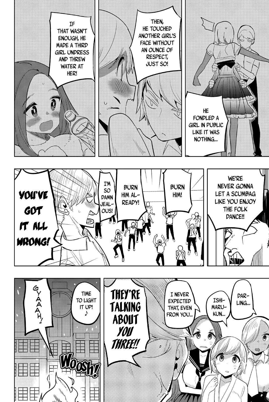 Houkago no Goumon Shoujo Chapter 77 page 10 - Chapter 77: Light a Fire in a Maiden's Heart ♥