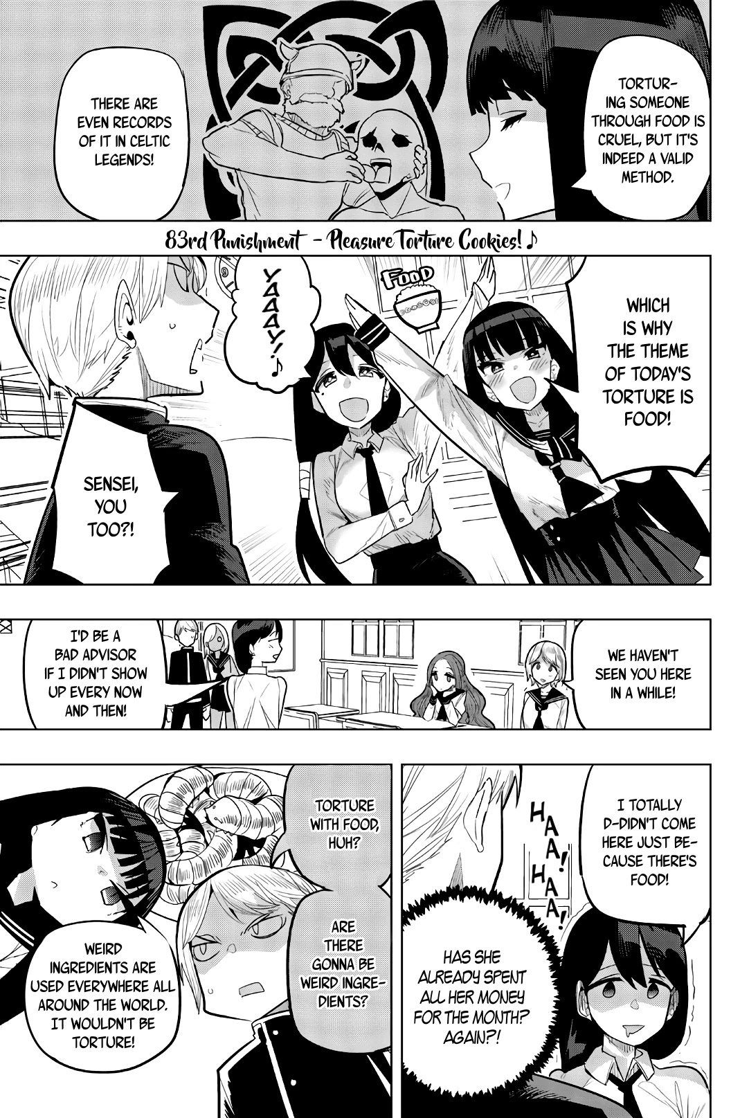 Houkago no Goumon Shoujo Chapter 83 page 1 - Chapter 83