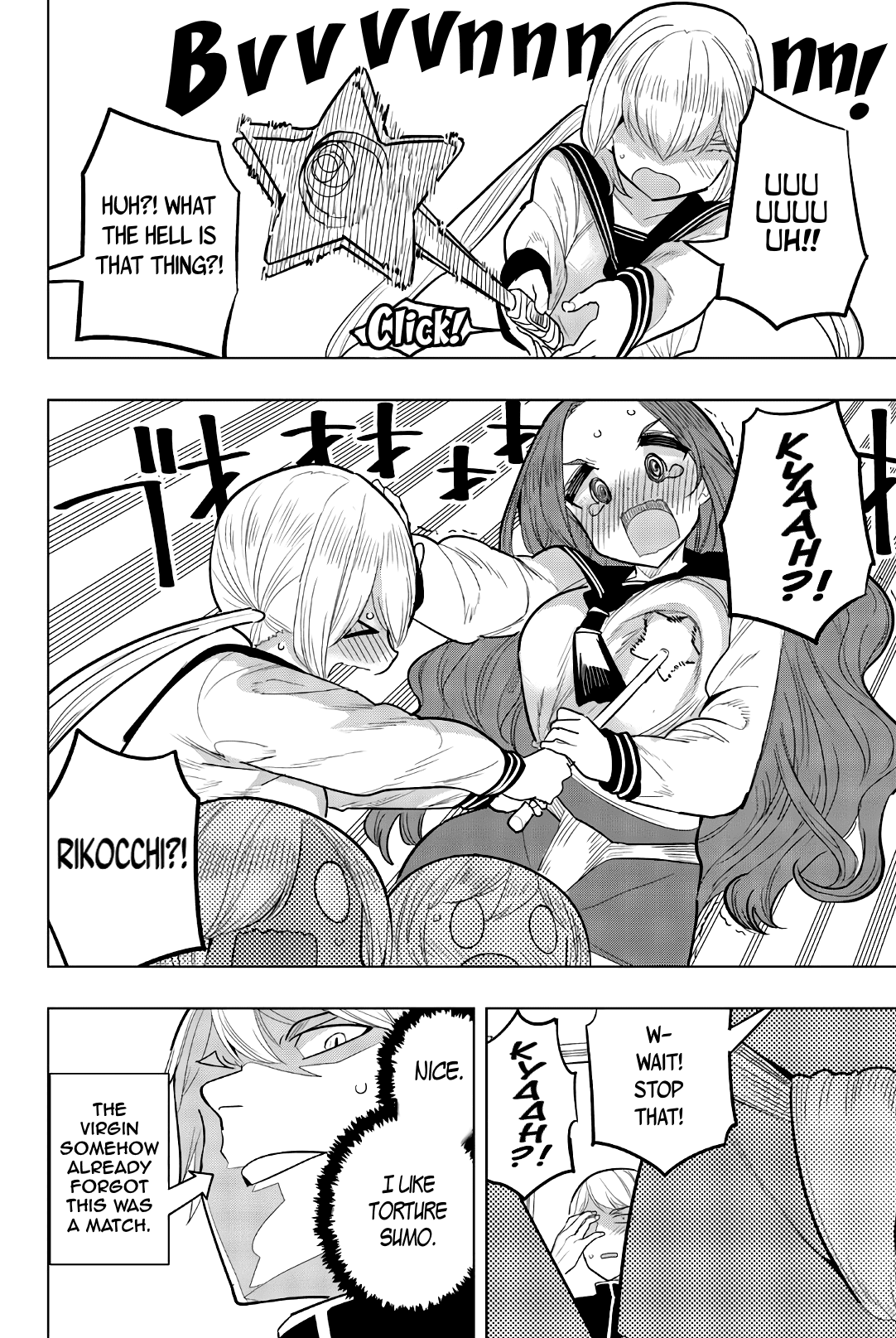 Houkago no Goumon Shoujo Chapter 90 page 10 - Chapter 90: Torture Sumo! Why Not?♪