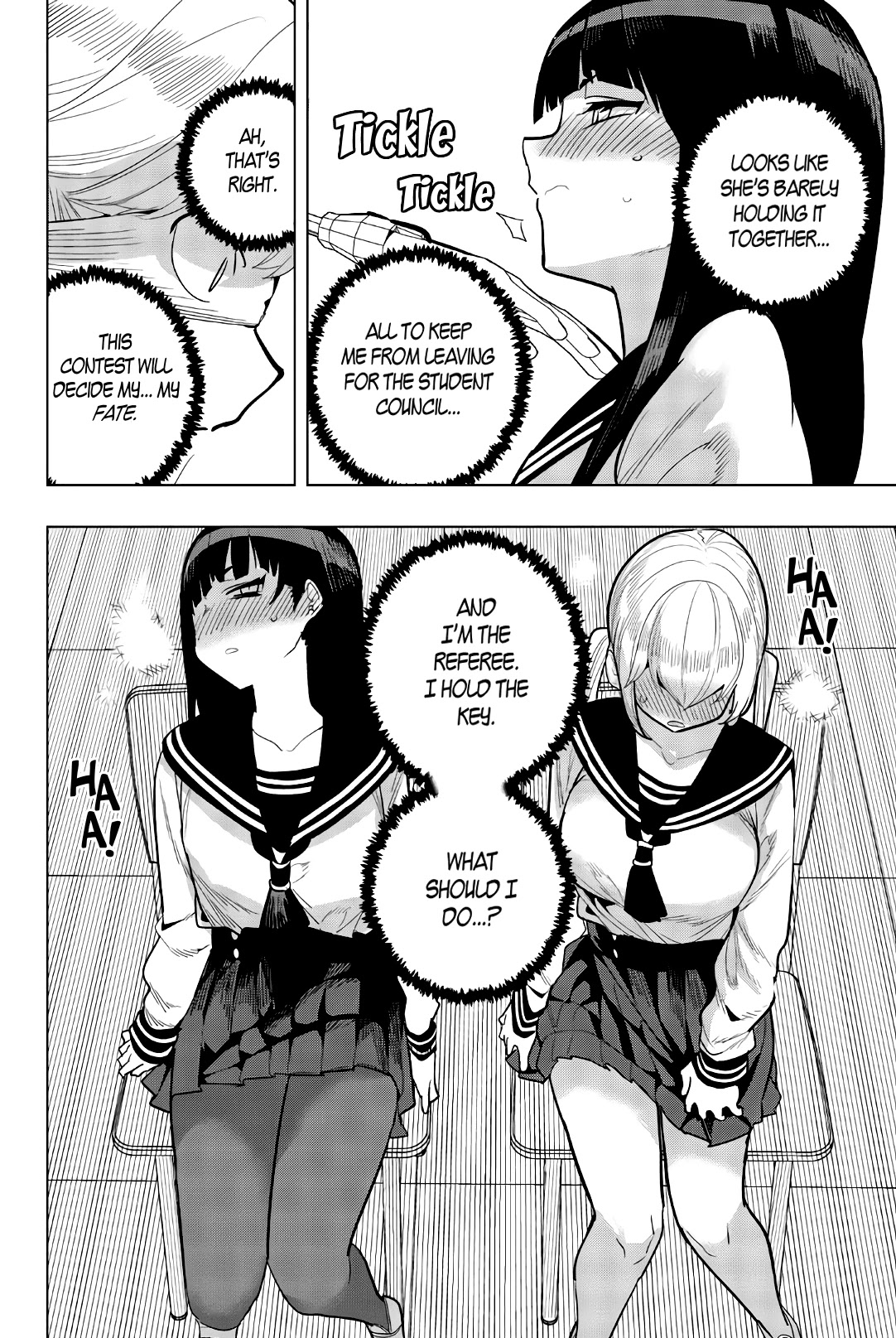 Houkago no Goumon Shoujo Chapter 92 page 10 - Chapter 92: Naughty Reacher Grabber