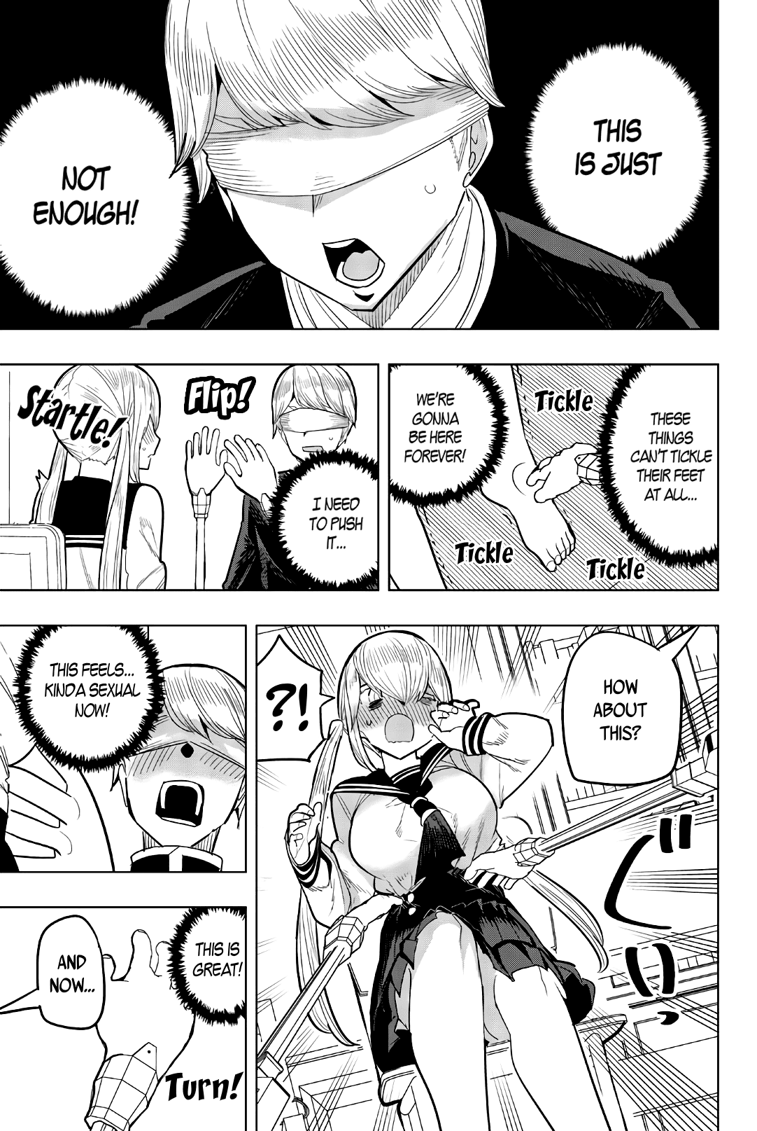 Houkago no Goumon Shoujo Chapter 92 page 5 - Chapter 92: Naughty Reacher Grabber