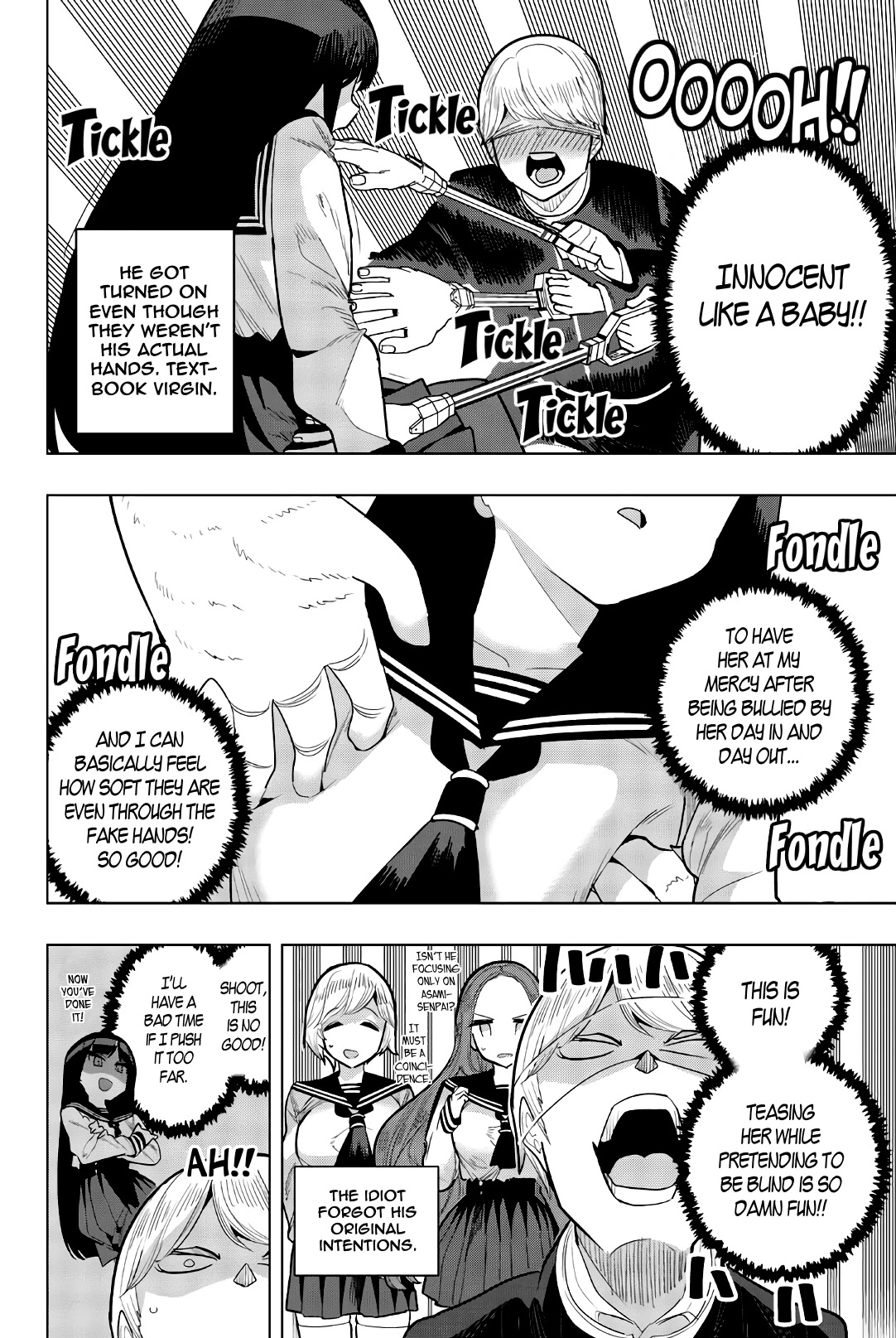 Houkago no Goumon Shoujo Chapter 92 page 8 - Chapter 92: Naughty Reacher Grabber