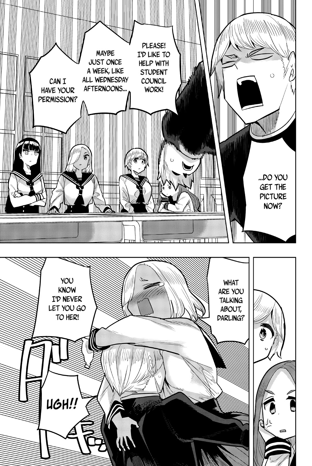 Houkago no Goumon Shoujo Chapter 94 page 5 - Chapter 94: The Student Council On Wednesdays