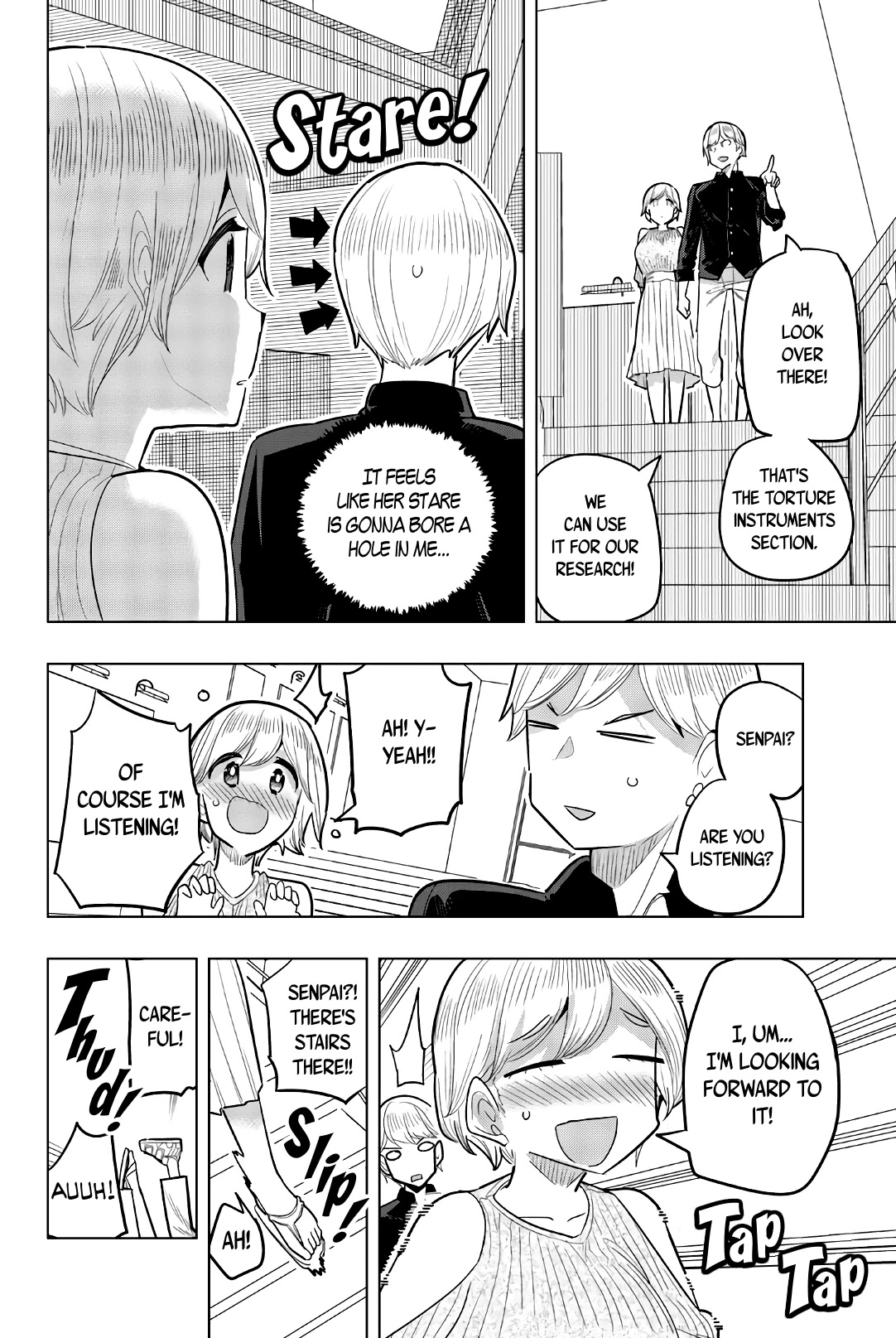 Houkago no Goumon Shoujo Chapter 95 page 6 - Chapter 95: Overthinking, An Omen Of Love!?