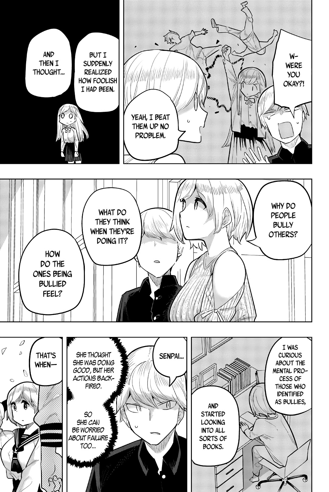 Houkago no Goumon Shoujo Chapter 96 page 10 - Chapter 96: Daito and Kiyoka's Crossing