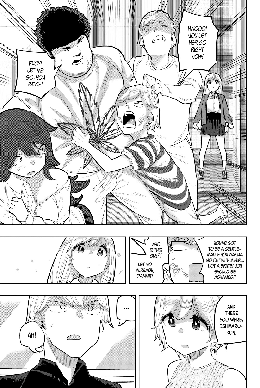 Houkago no Goumon Shoujo Chapter 96 page 14 - Chapter 96: Daito and Kiyoka's Crossing