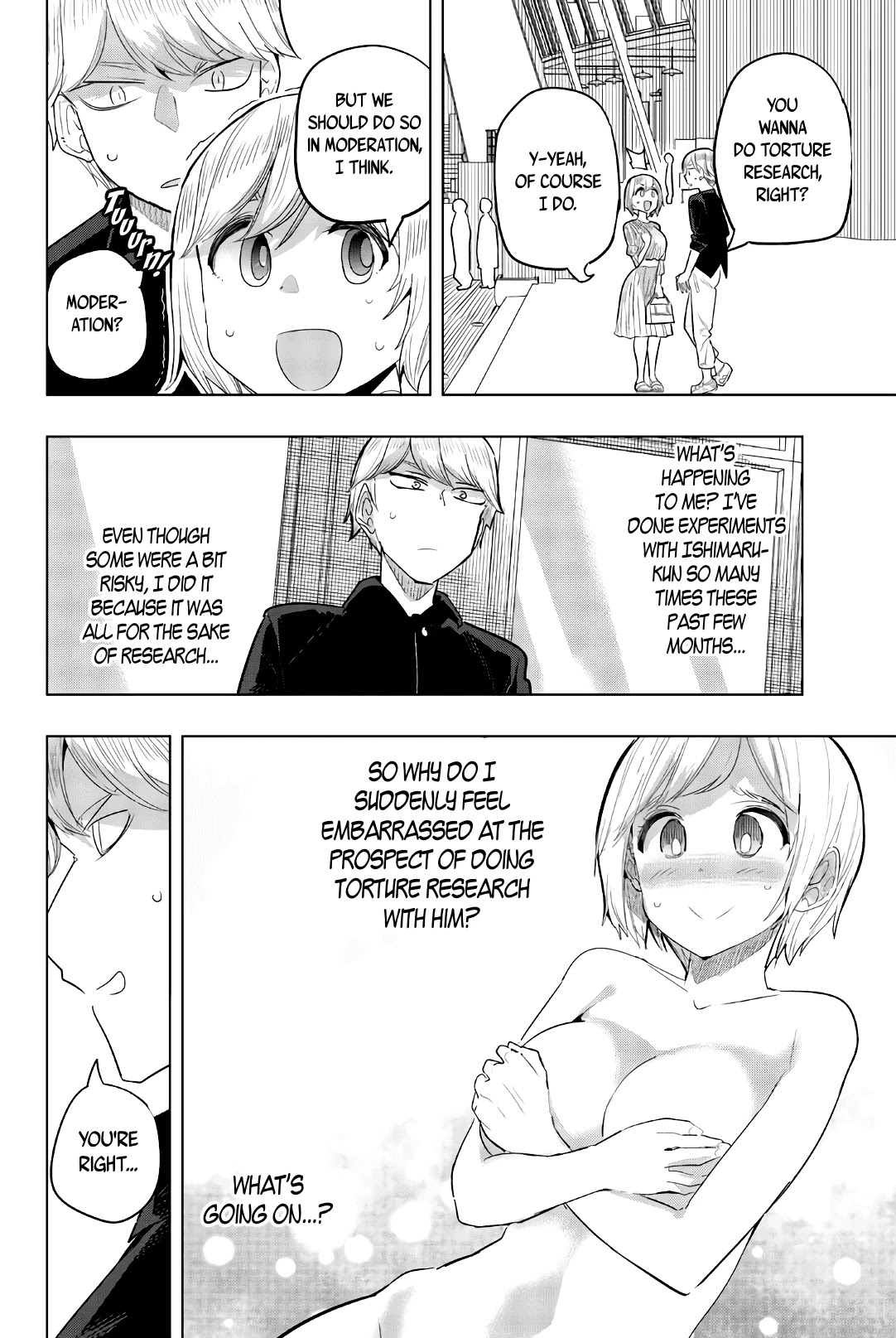 Houkago no Goumon Shoujo Chapter 97 page 10 - Chapter 97: Kiyoka In A Bind♥
