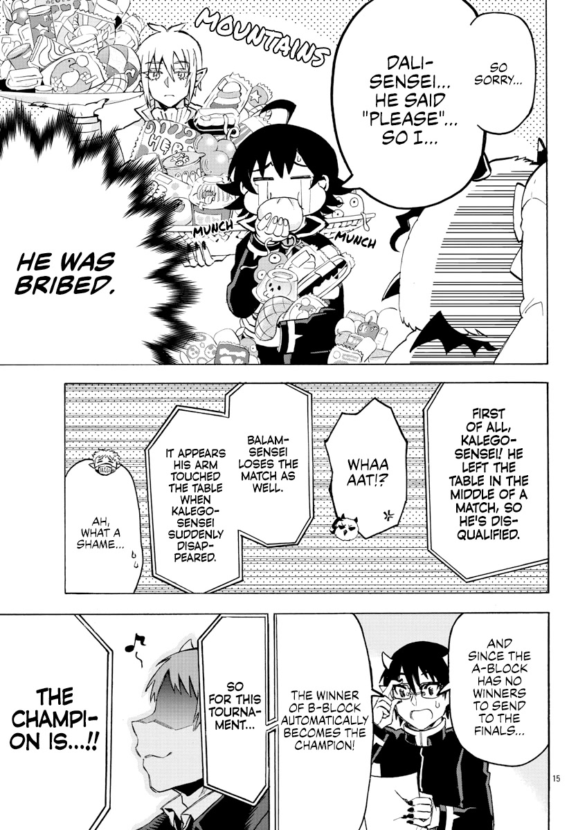 Houkago no! Iruma-kun Chapter 11 page 14 - Chapter 11: Break Them Bones! Babyls Staff