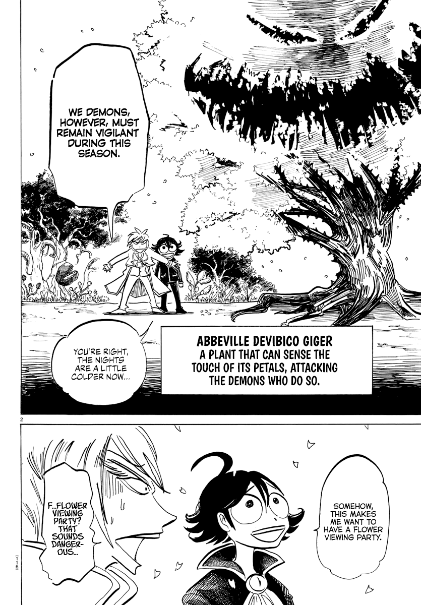 Houkago no! Iruma-kun Chapter 14 page 2 - Chapter 14: Iruma-kun and the Cherry Blossom Viewing Party