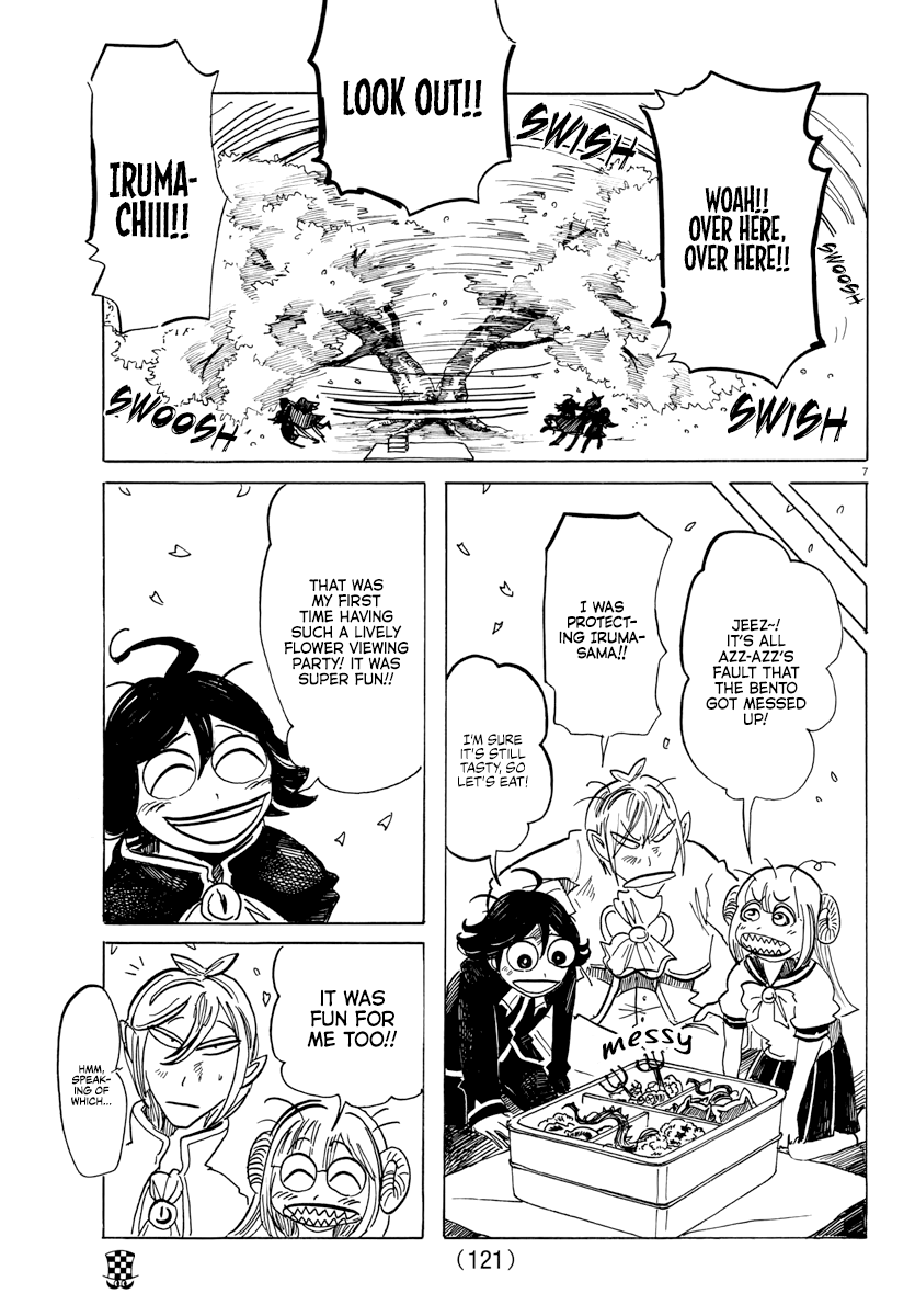 Houkago no! Iruma-kun Chapter 14 page 7 - Chapter 14: Iruma-kun and the Cherry Blossom Viewing Party