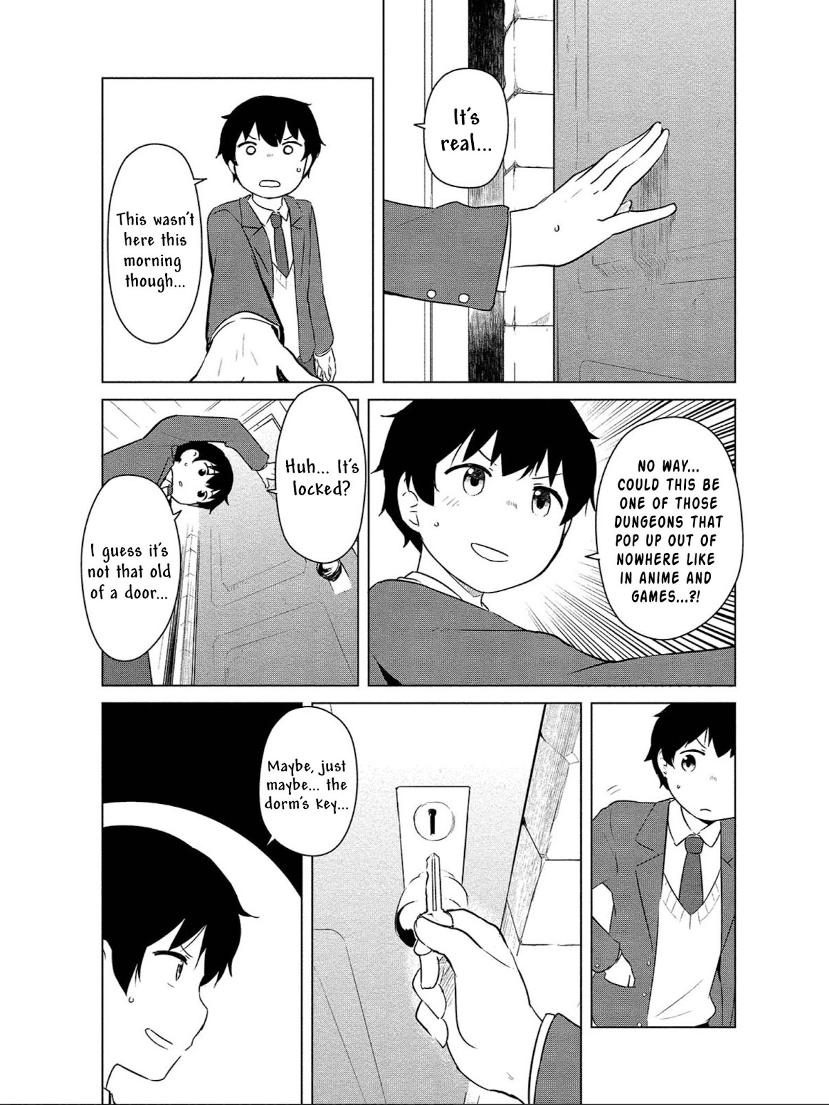 Houkago no Isekai Boukenbu Chapter 1 page 13 - Chapter 1: That Time I had a Dungeon Behind My Room's Door