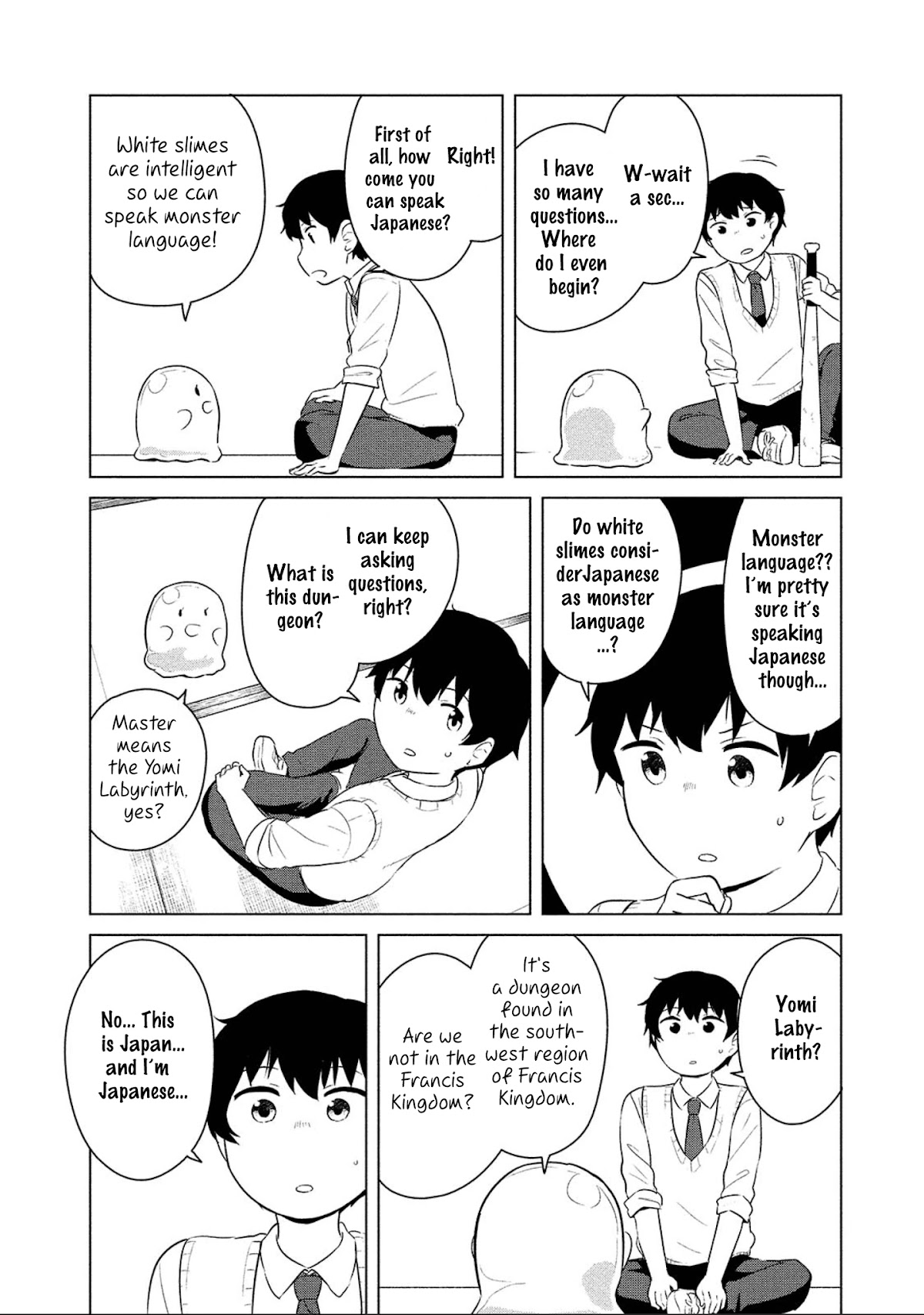 Houkago no Isekai Boukenbu Chapter 2 page 14 - Chapter 2: I'm Not A Bad Slime