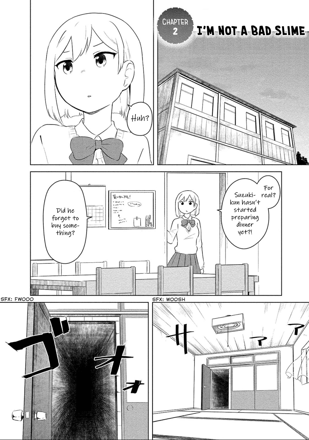 Houkago no Isekai Boukenbu Chapter 2 page 2 - Chapter 2: I'm Not A Bad Slime
