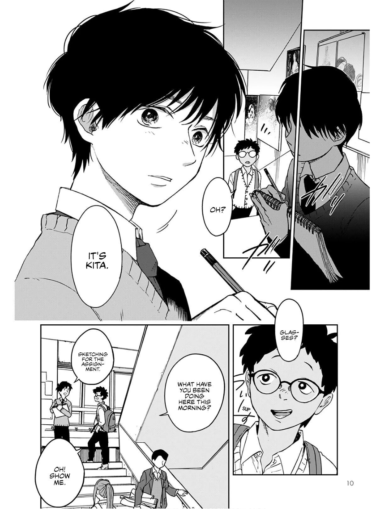 Houkago no Salome Chapter 1 page 7 - Chapter 1: Oath by Kiss