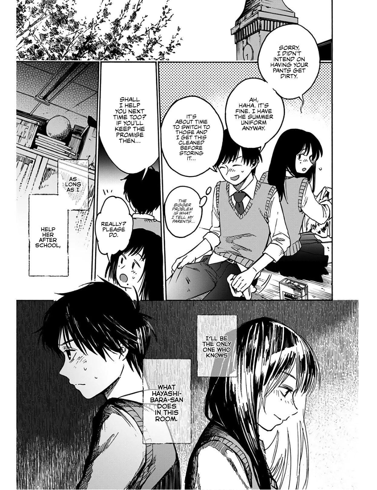 Houkago no Salome Chapter 2 page 34 - Chapter 2: The Flowers That Bloomed in the Queen's Courtyard