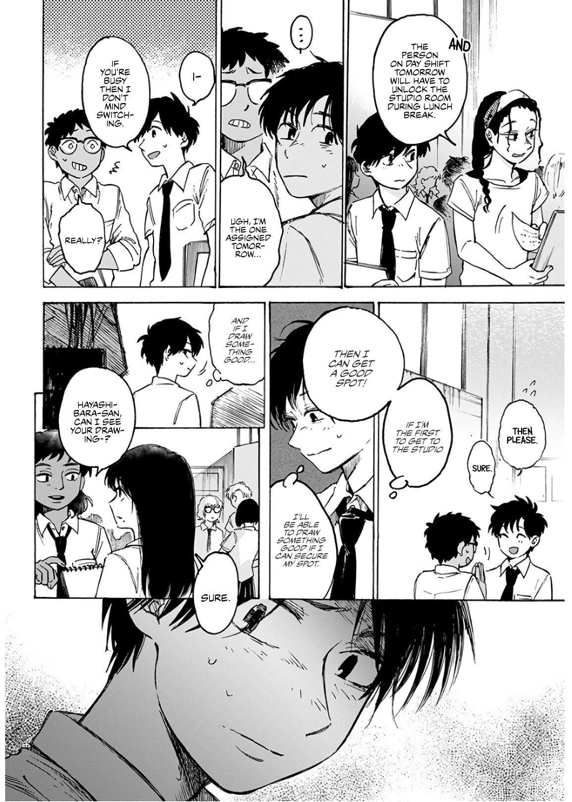 Houkago no Salome Chapter 4 page 2 - Chapter 4: Girl in the Shadows