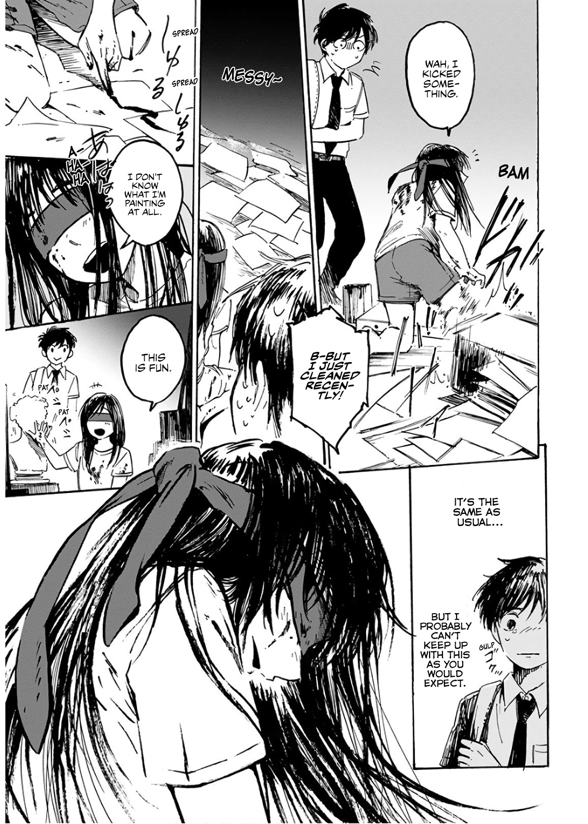 Houkago no Salome Chapter 4 page 8 - Chapter 4: Girl in the Shadows