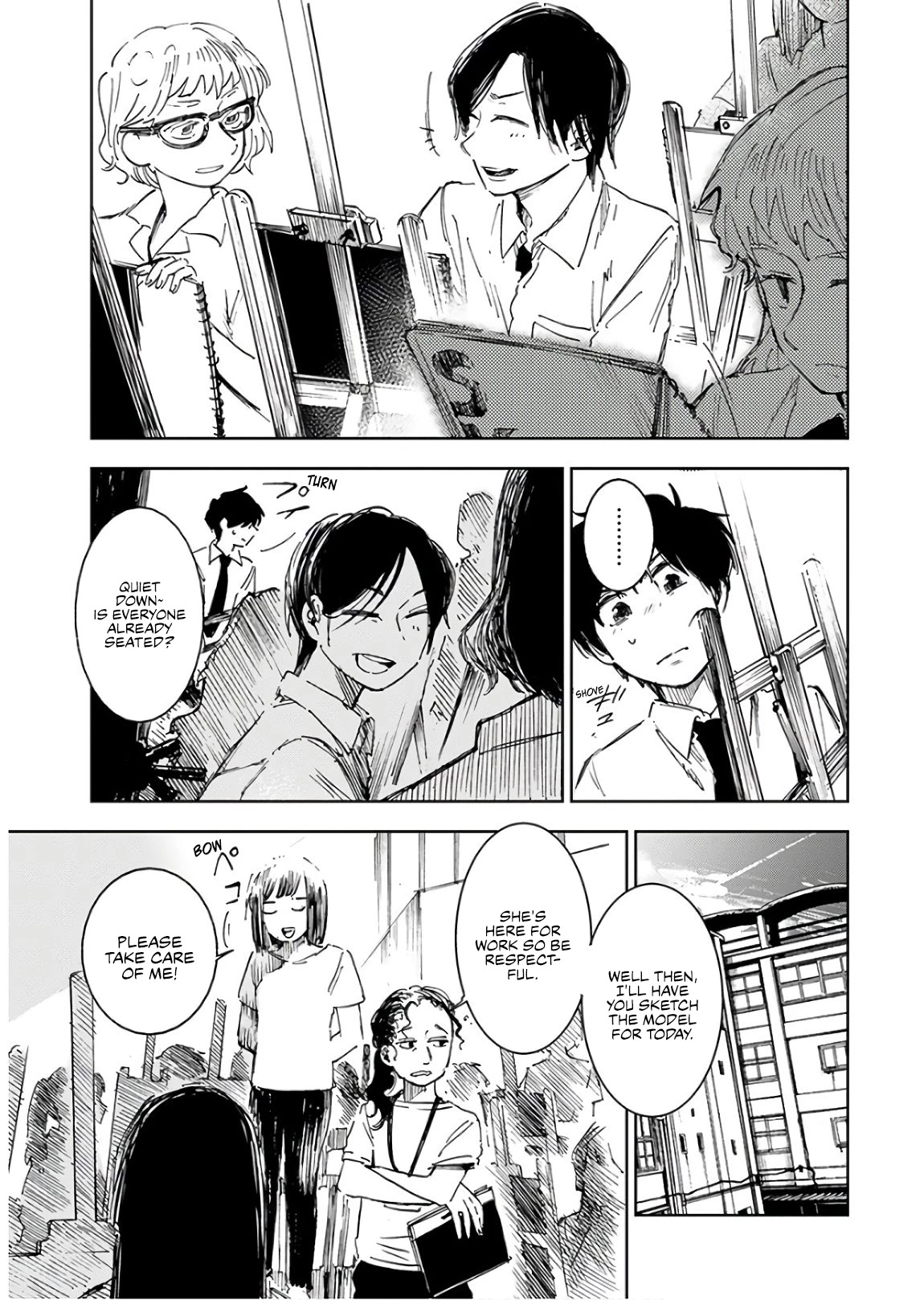 Houkago no Salome Chapter 5 page 11 - Chapter 5: Sketchbook