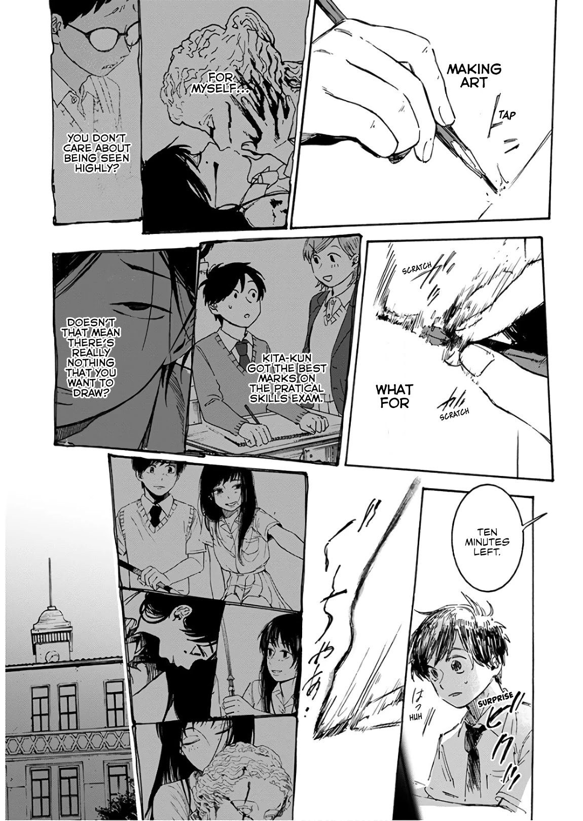 Houkago no Salome Chapter 5 page 13 - Chapter 5: Sketchbook