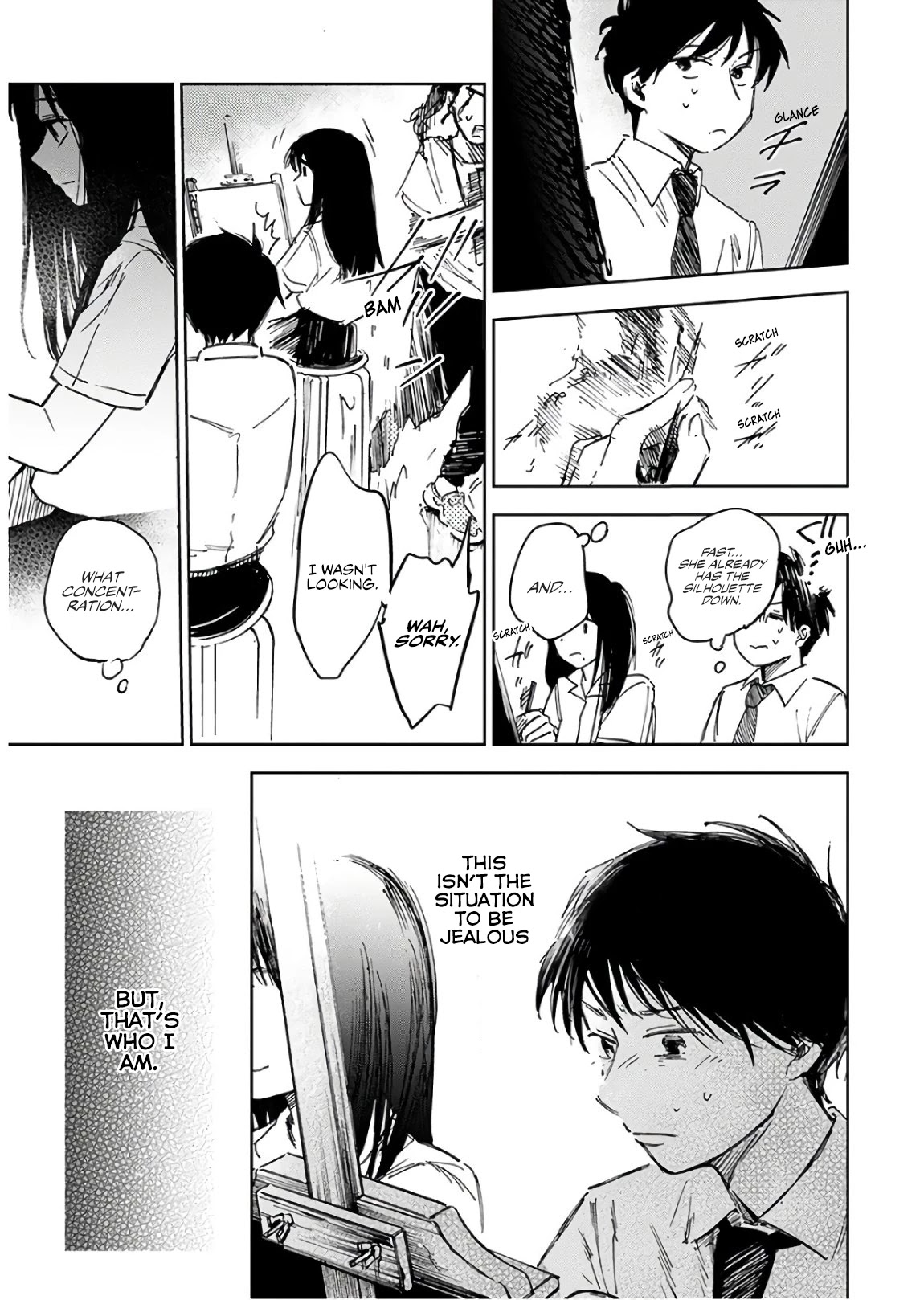 Houkago no Salome Chapter 5 page 17 - Chapter 5: Sketchbook